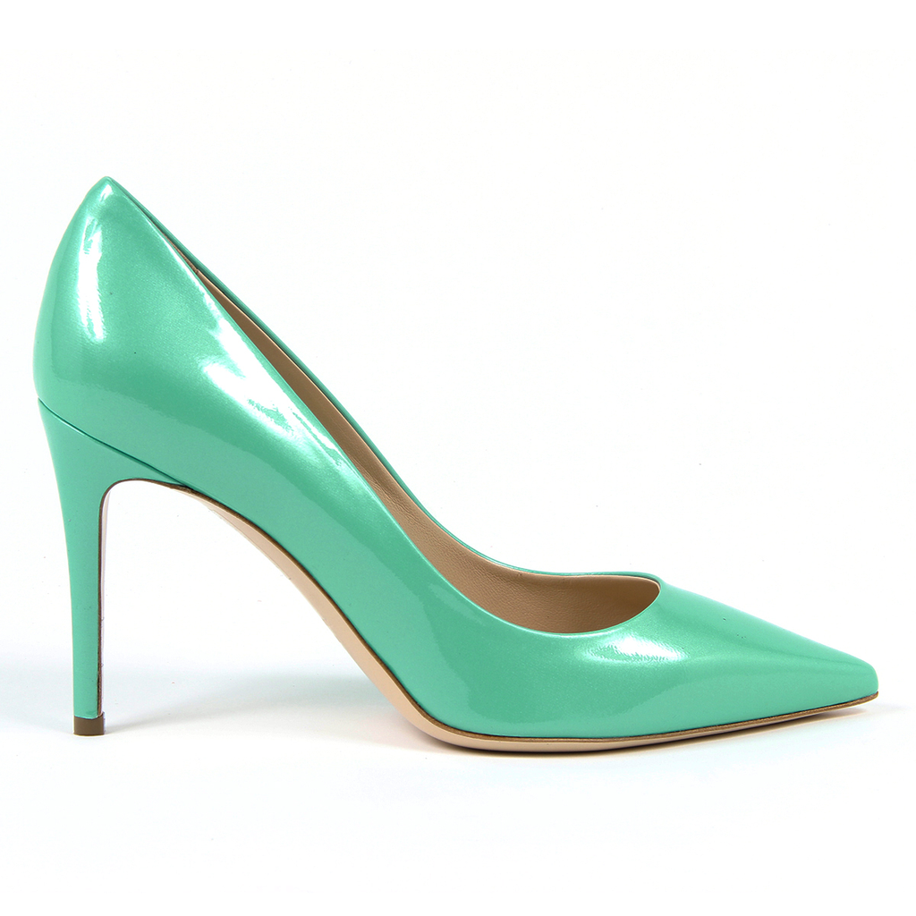 V 1969 Italia Womens Pump Green MINA