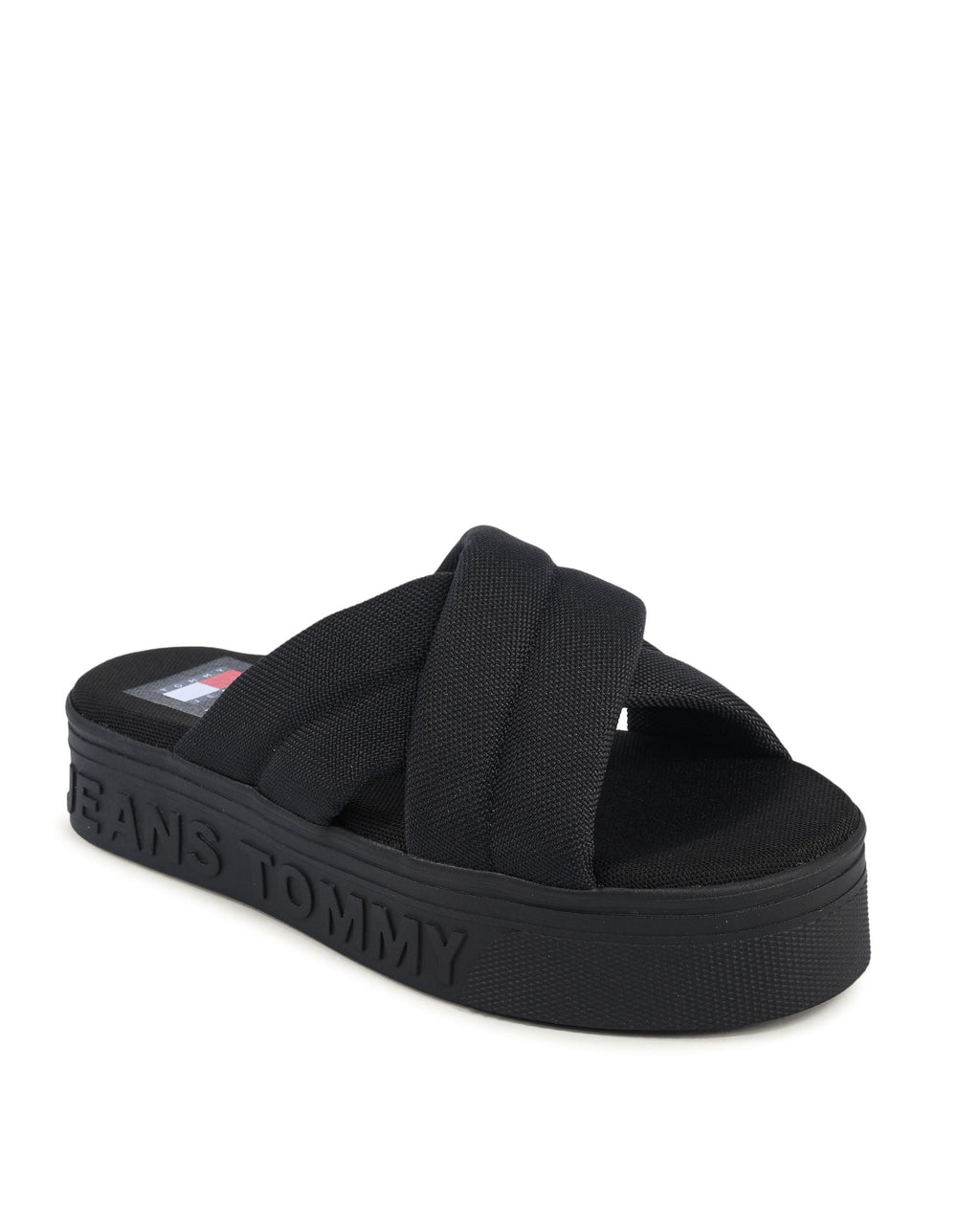 Sandalo da donna Tommy Hilfiger nero EN0EN02465BDS