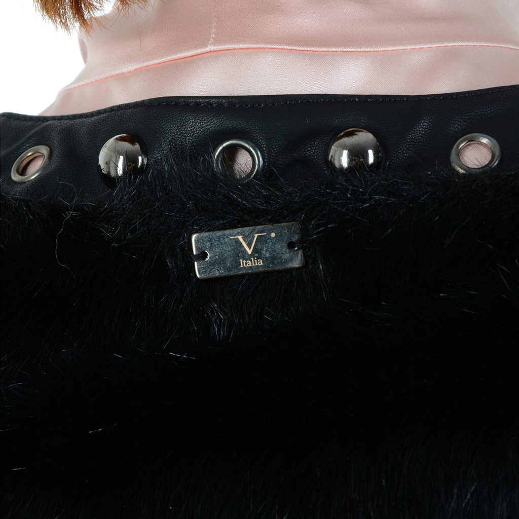 V 1969 Italia Gilet da donna senza maniche nero VERONICA