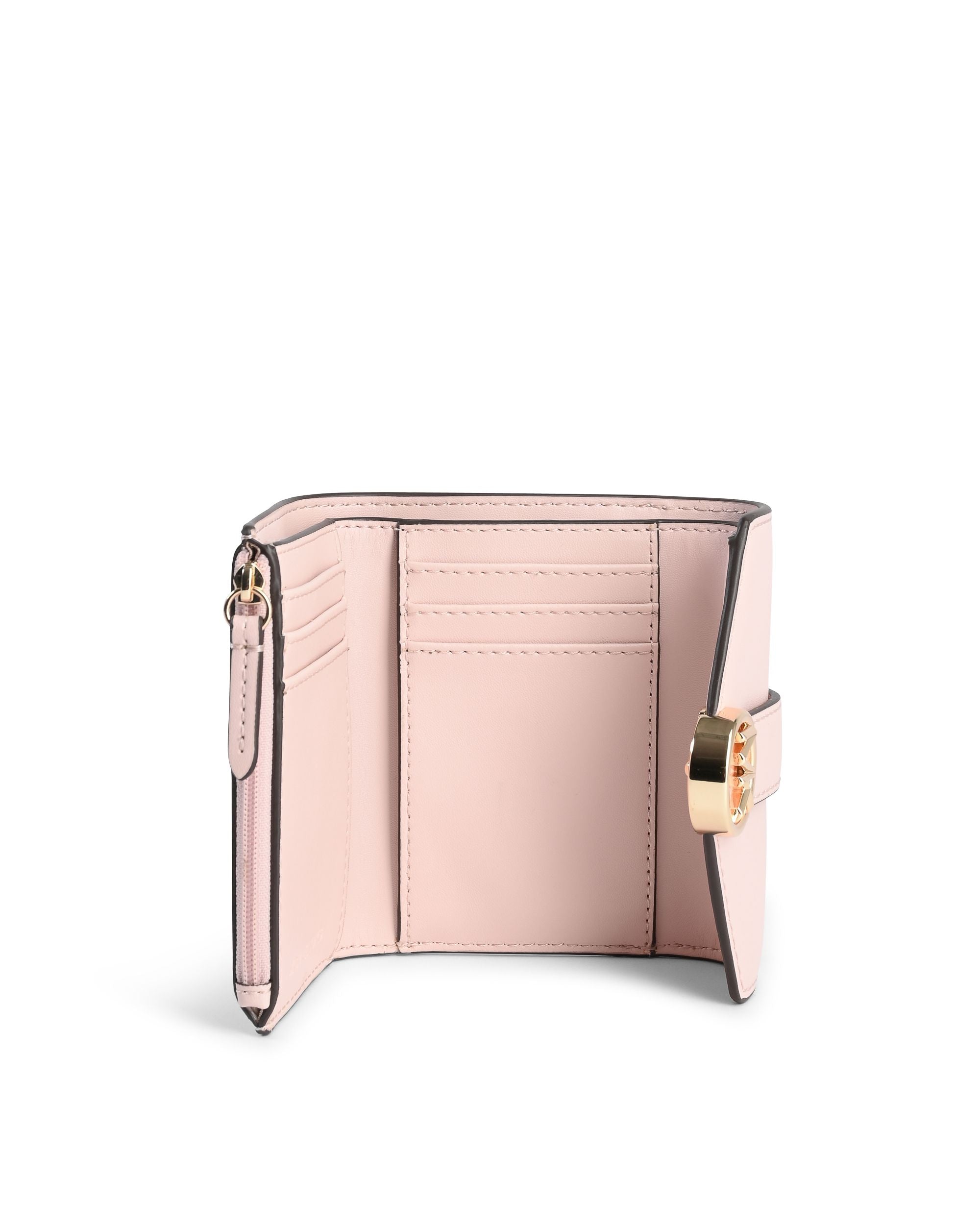 Portafoglio bifold con patta media Michael Kors 35S2GNMF8B PWD BLSH MLT