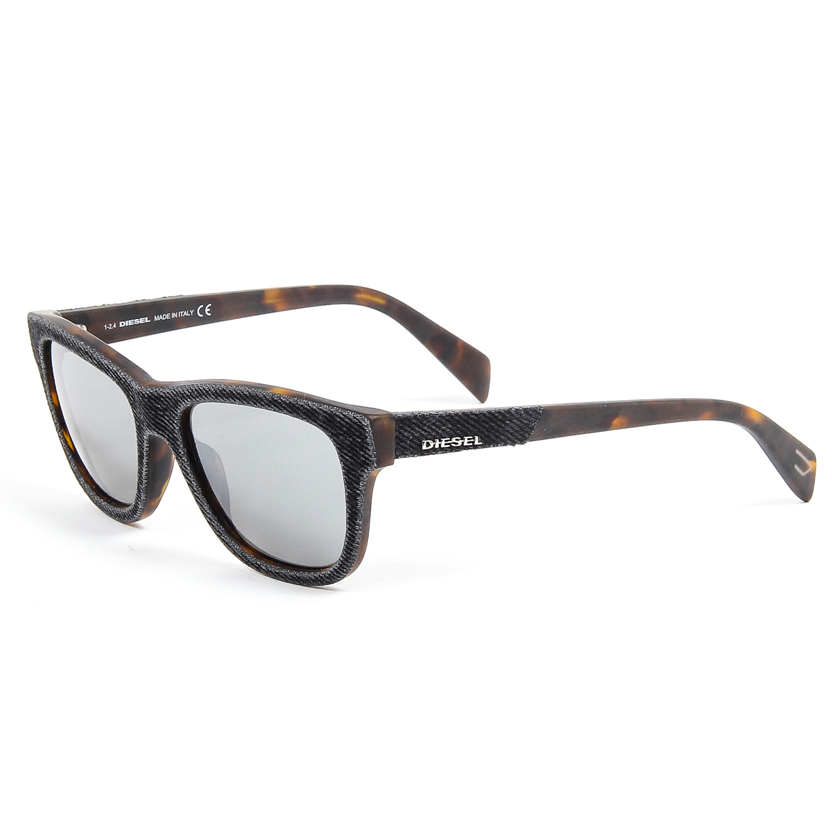 Occhiali da sole denim da uomo Diesel DL0111 52 05C