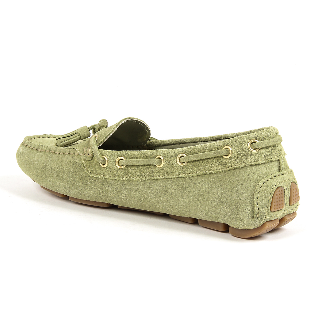 V 1969 Italia Womens Loafer Green TORINO