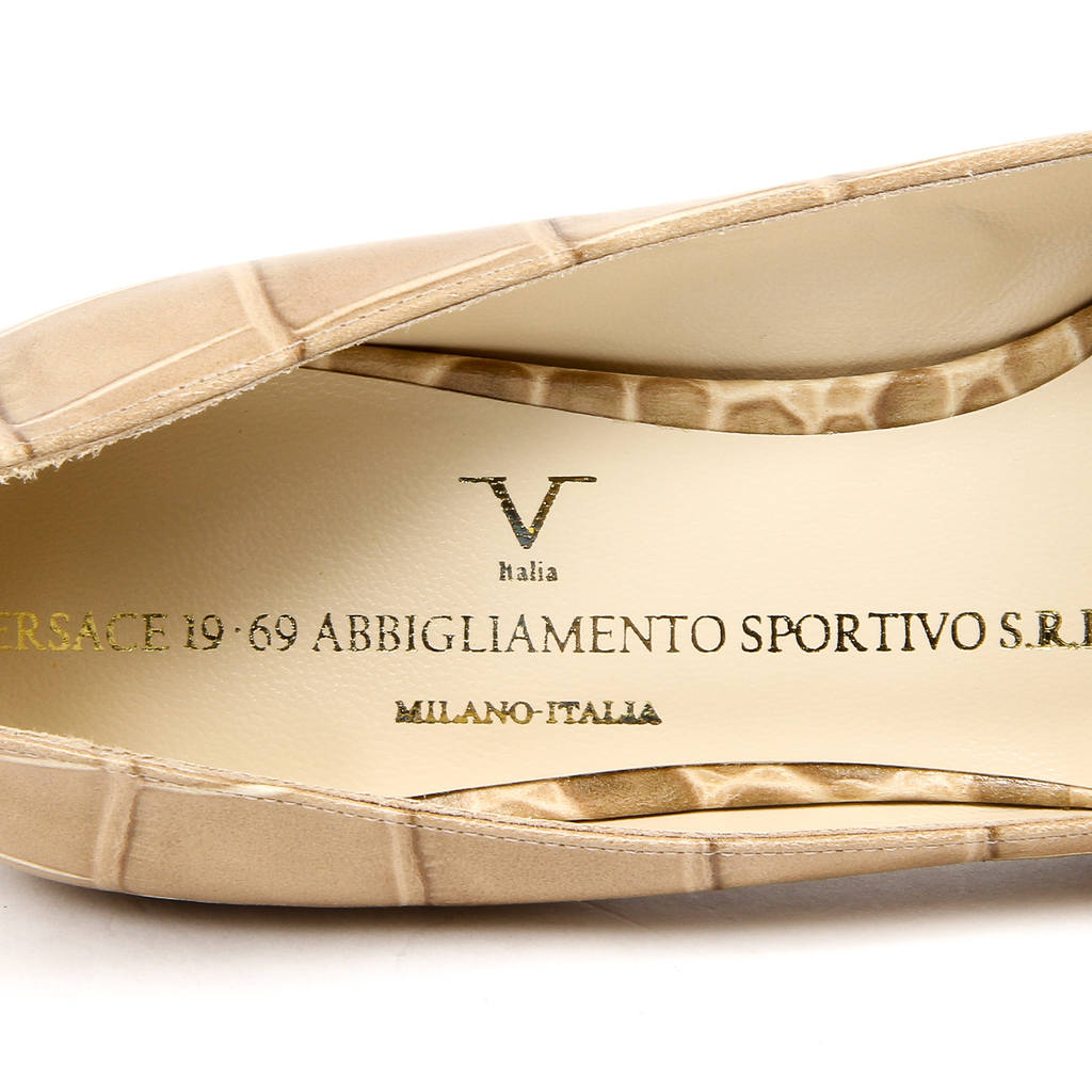 V 1969 Italia Womens Pump Beige ASIA
