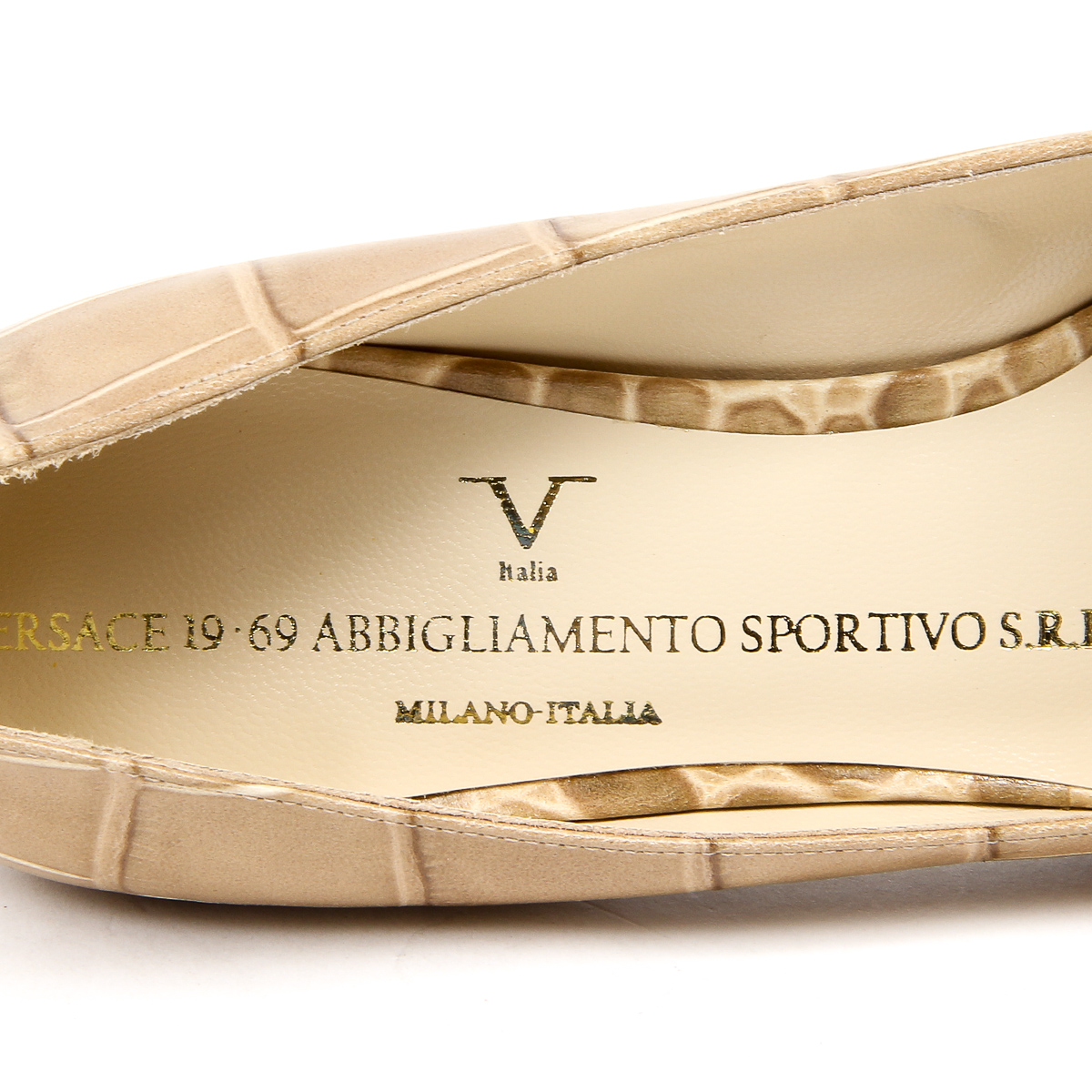 V 1969 Italia Womens Pump Beige ASIA