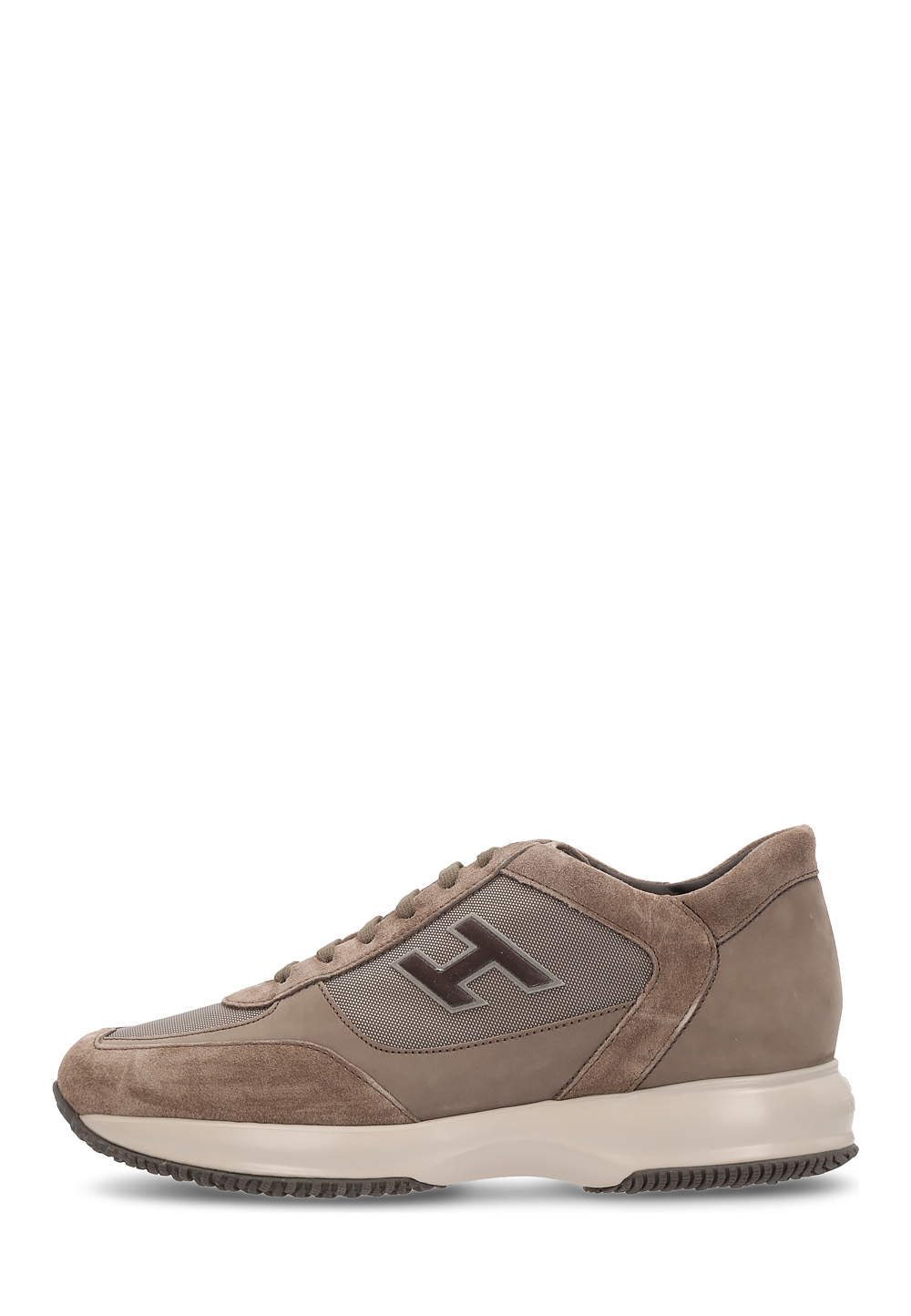 Hogan Sneaker Uomo Beige Interactive HXM00N0Q10111T9468X