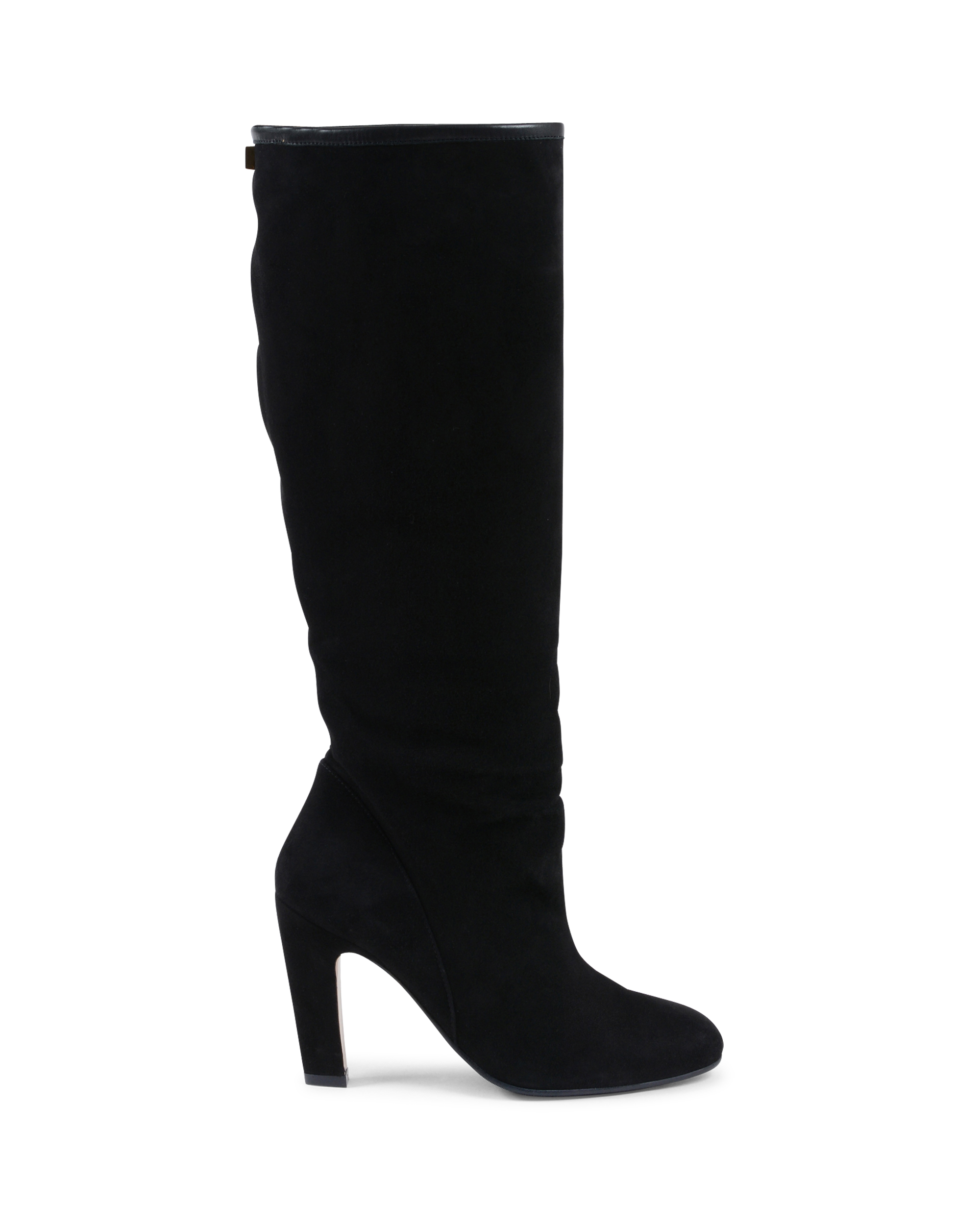 Stuart Weitzman Stivale alto da donna nero CHARLIE