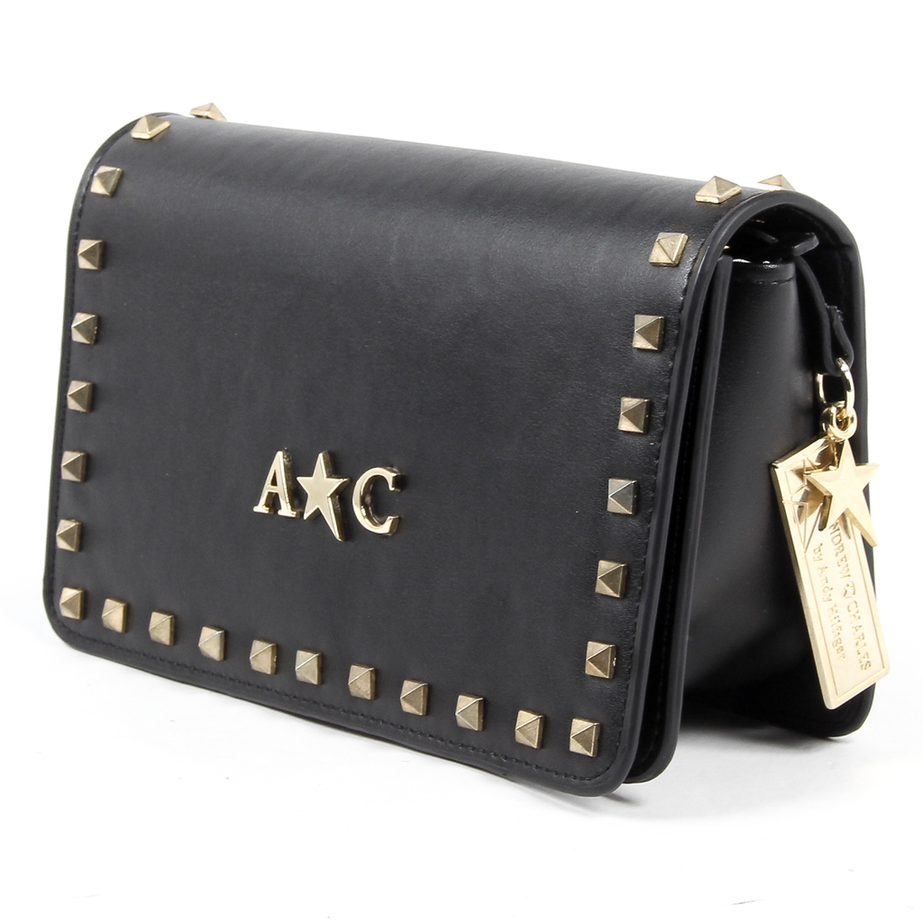Borsa a mano da donna Andrew Charles nera PAIGE