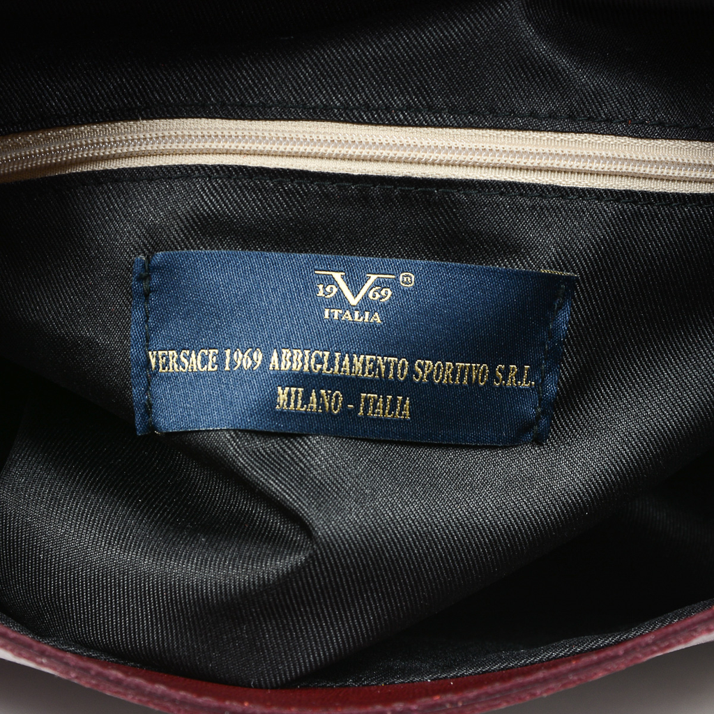 V 1969 Italia Borsa da donna Bordeaux FENIX