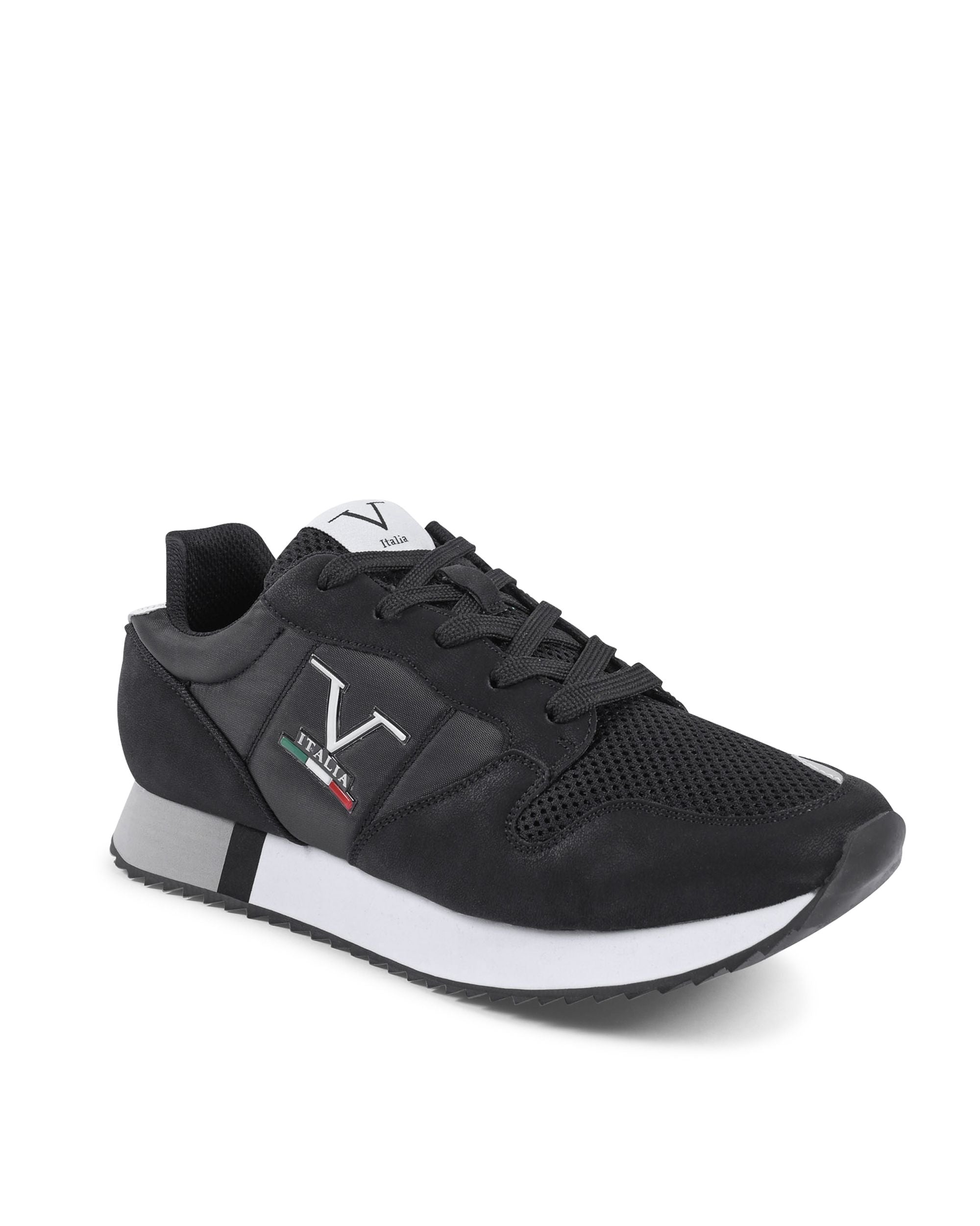 Sneaker da uomo V Italia nera SNK 003 M BLACK