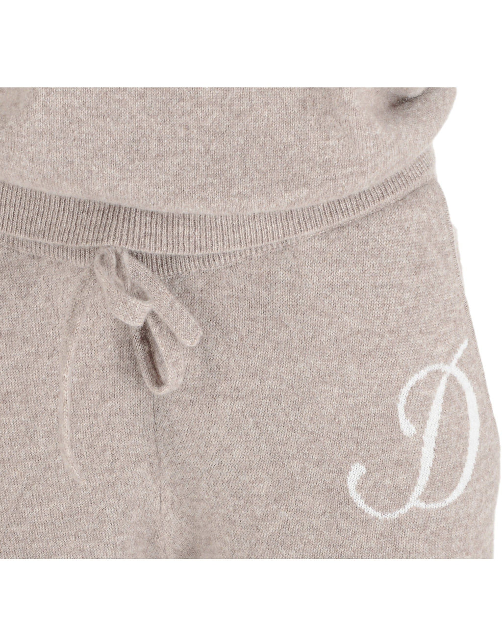Pantaloni da tuta in cashmere - Cammello