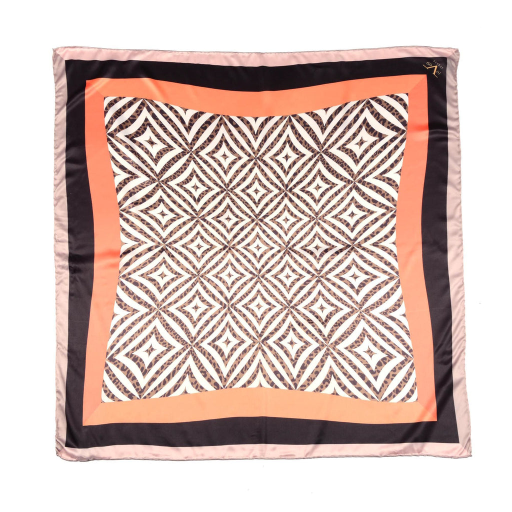 V 1969 Italia Foulard Donna Multicolore VIOLA