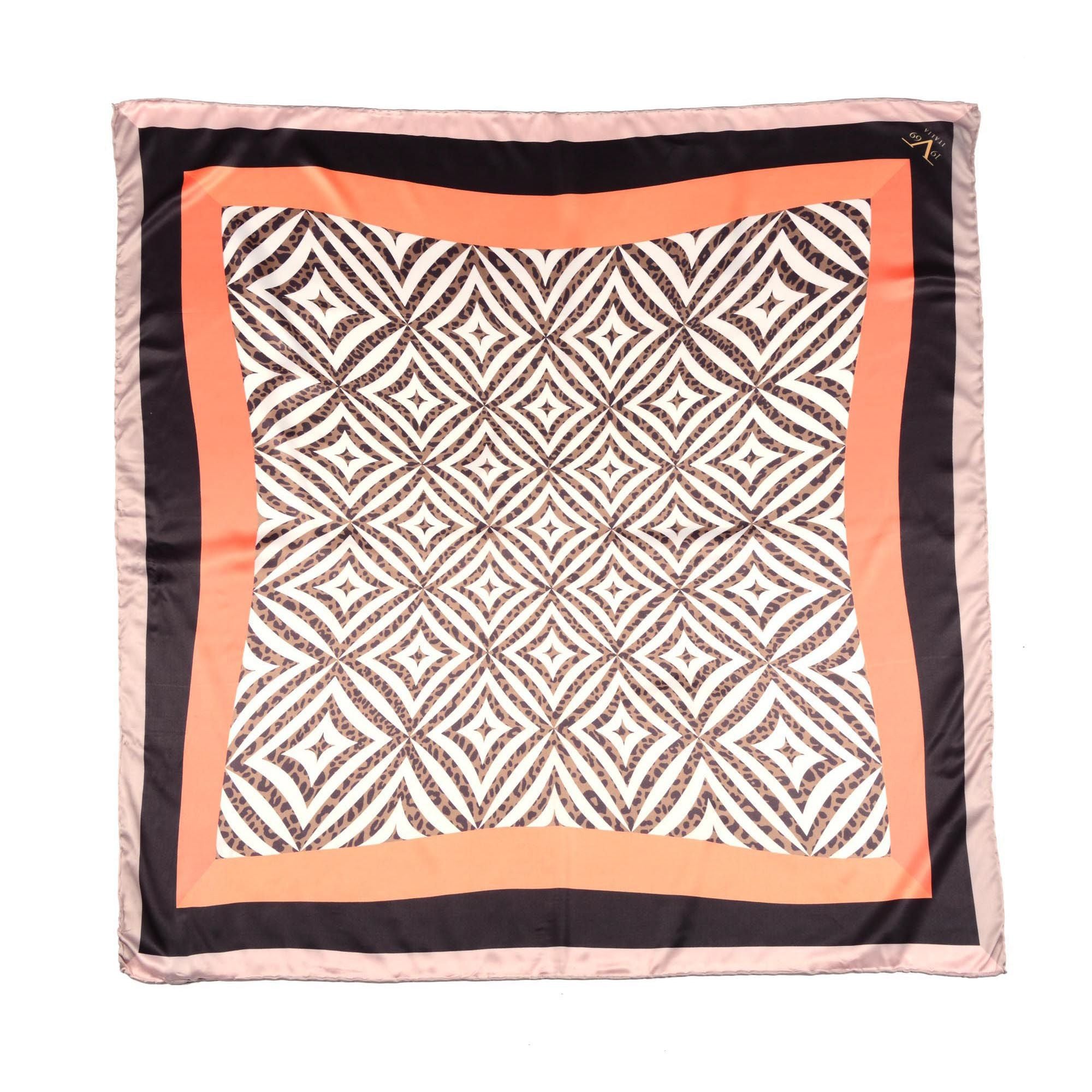 V 1969 Italia Foulard Donna Multicolore VIOLA