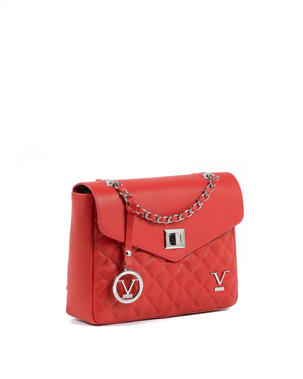 V Italia Borsa da donna rossa V024-S SAUVAGE ROSSO