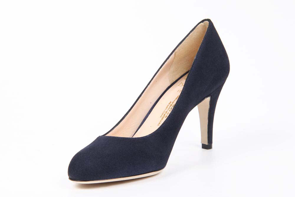 Décolleté Donna V 1969 Italia 4665 GAE PE CAM15BL CAMOSCIO BLU