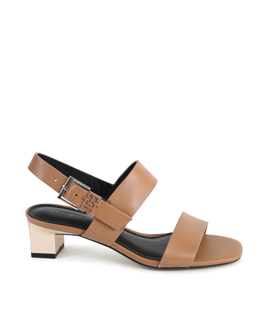Sandalo da donna Tommy Hilfiger marrone FW0FW08040GU9
