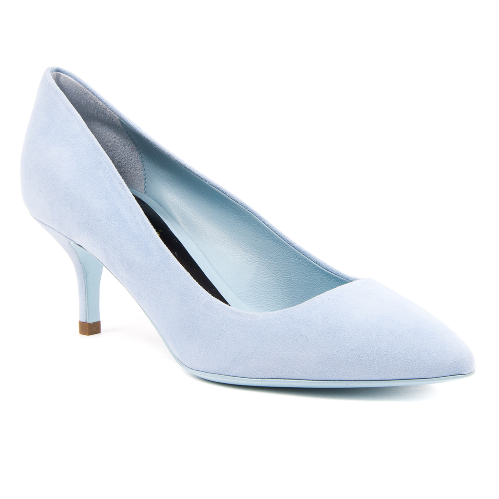 V 1969 Italia Scarpe da donna con tacco azzurro DESY
