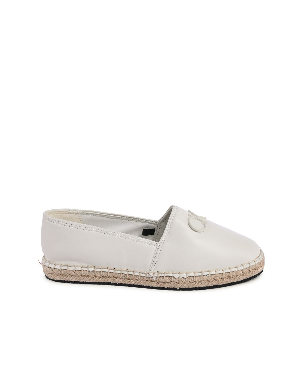 Espadrillas da donna Calvin Klein bianche HW0HW01457YBJ