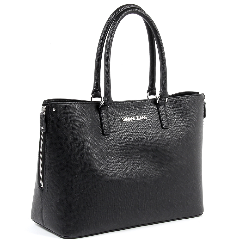 Borsa a mano da donna Armani Jeans nera 922166 7P756 00020