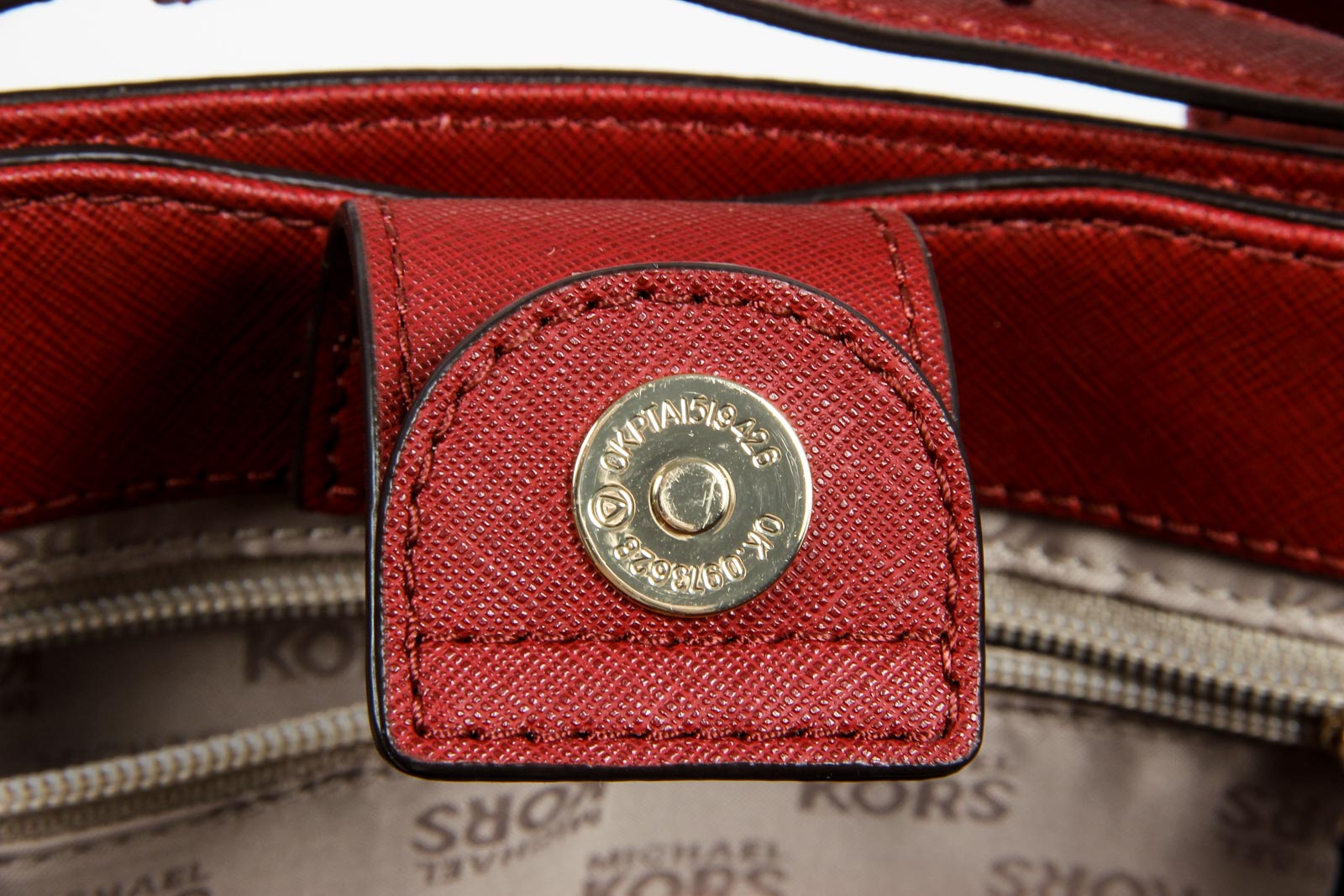 Borsa a mano media in pelle Kellen da donna Michael Kors