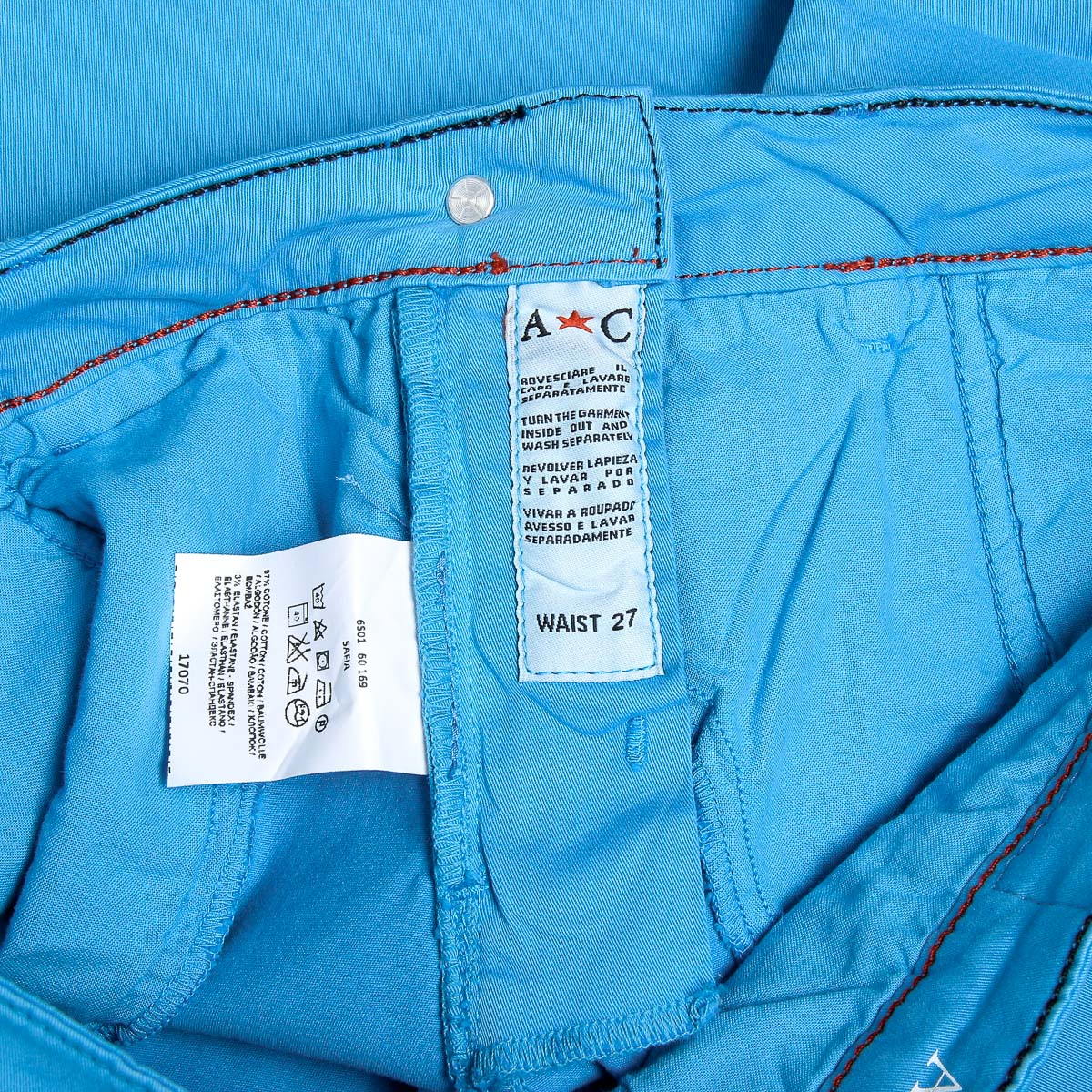 Andrew Charles Pantaloncini da donna Azzurro SAFIA