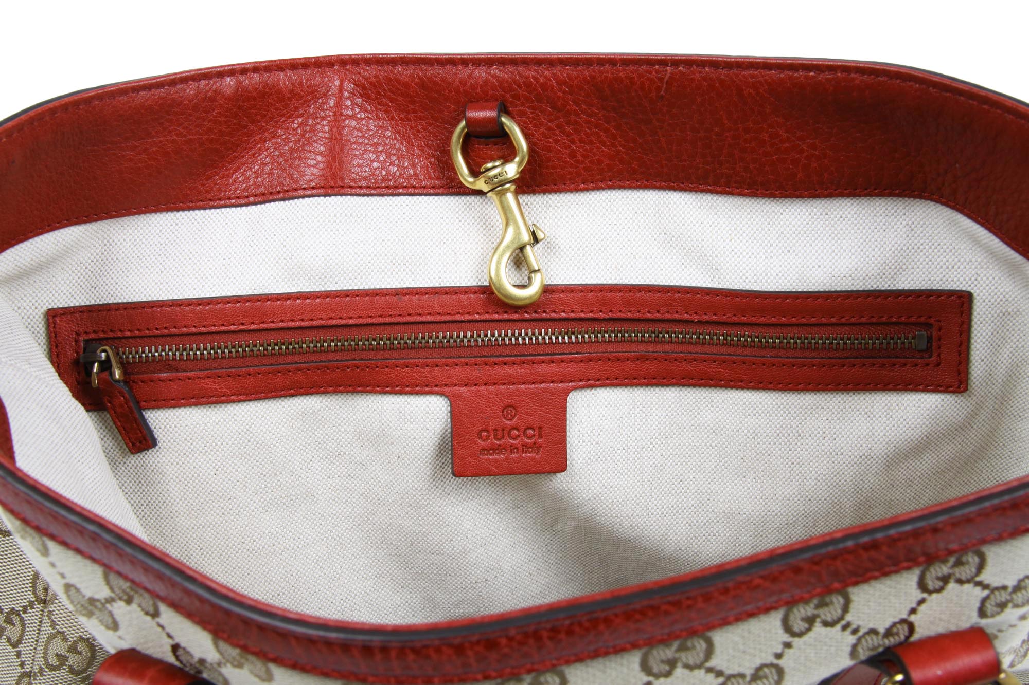 Gucci Tote a due manici con logo GG 342591 543014