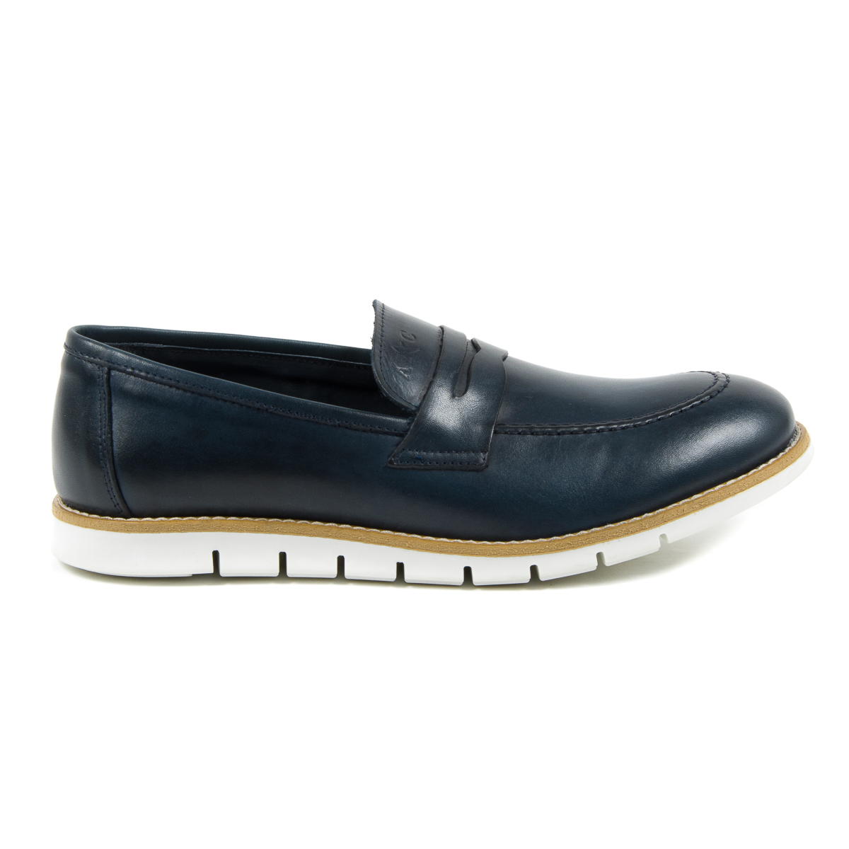Mocassini da uomo Andrew Charles blu SEAN