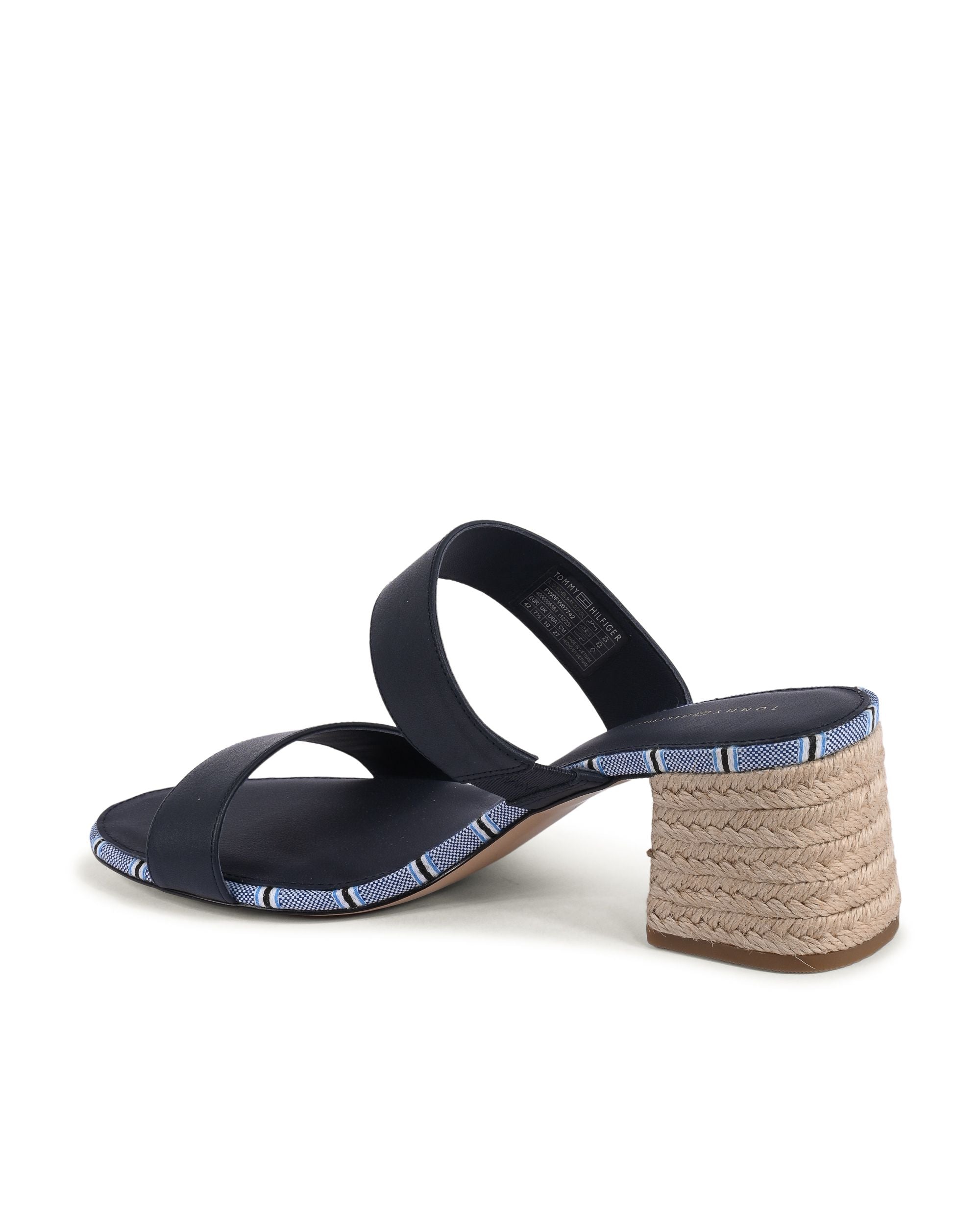 Sandalo da donna Tommy Hilfiger blu FW0FW077420GZ