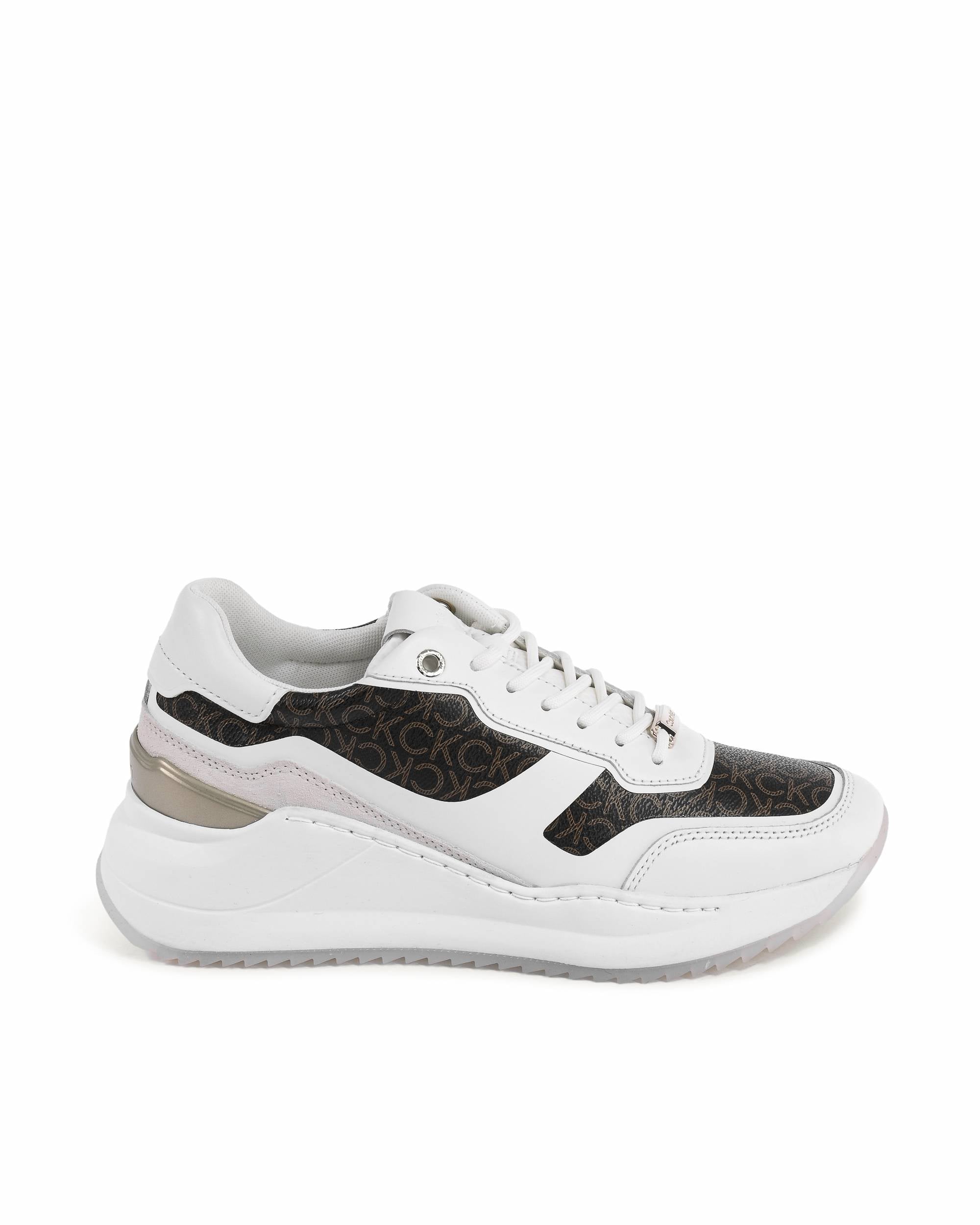 Calvin Klein Sneaker da donna bianca HW0HW012720K4