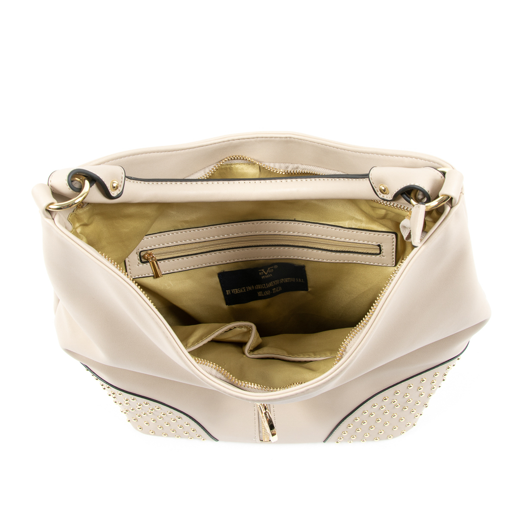 V 1969 Italia Borsa da donna Beige SANDRA