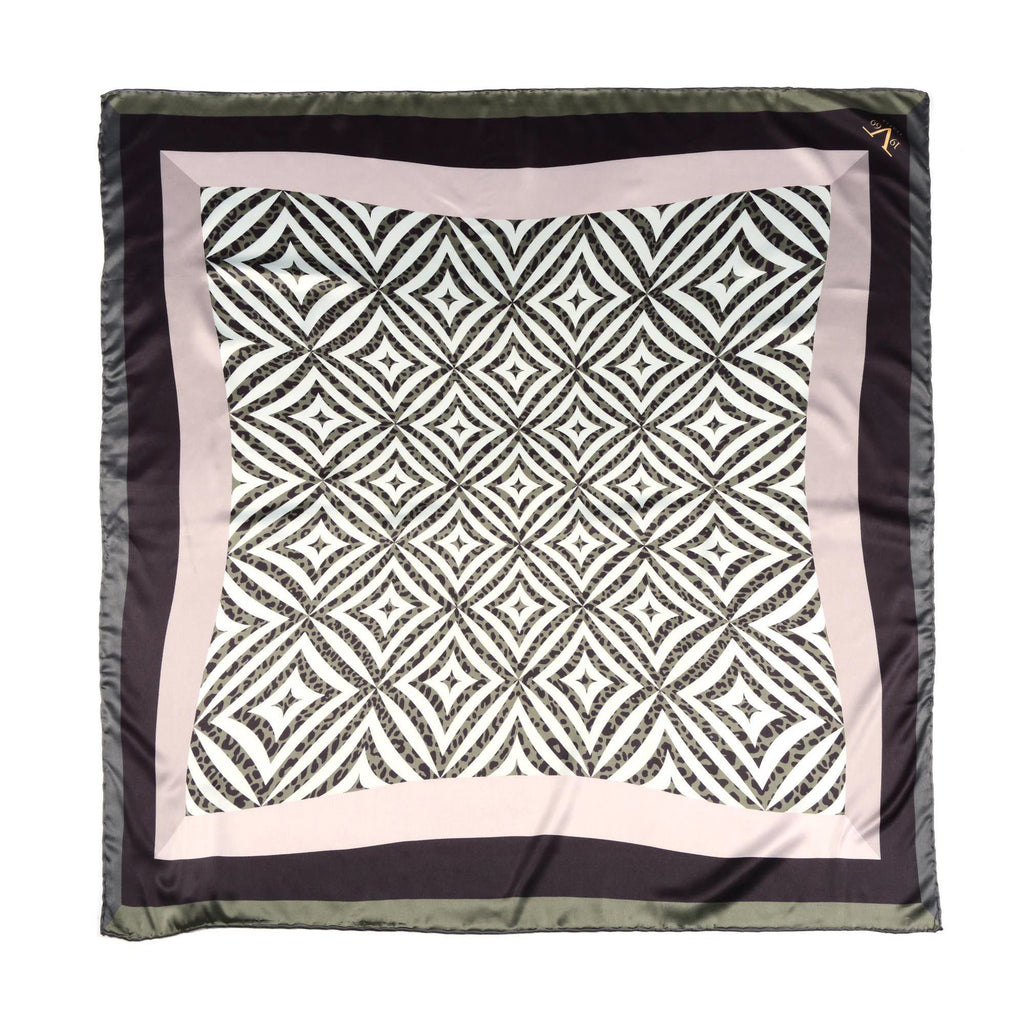 V 1969 Italia Foulard Donna Multicolore VIOLA