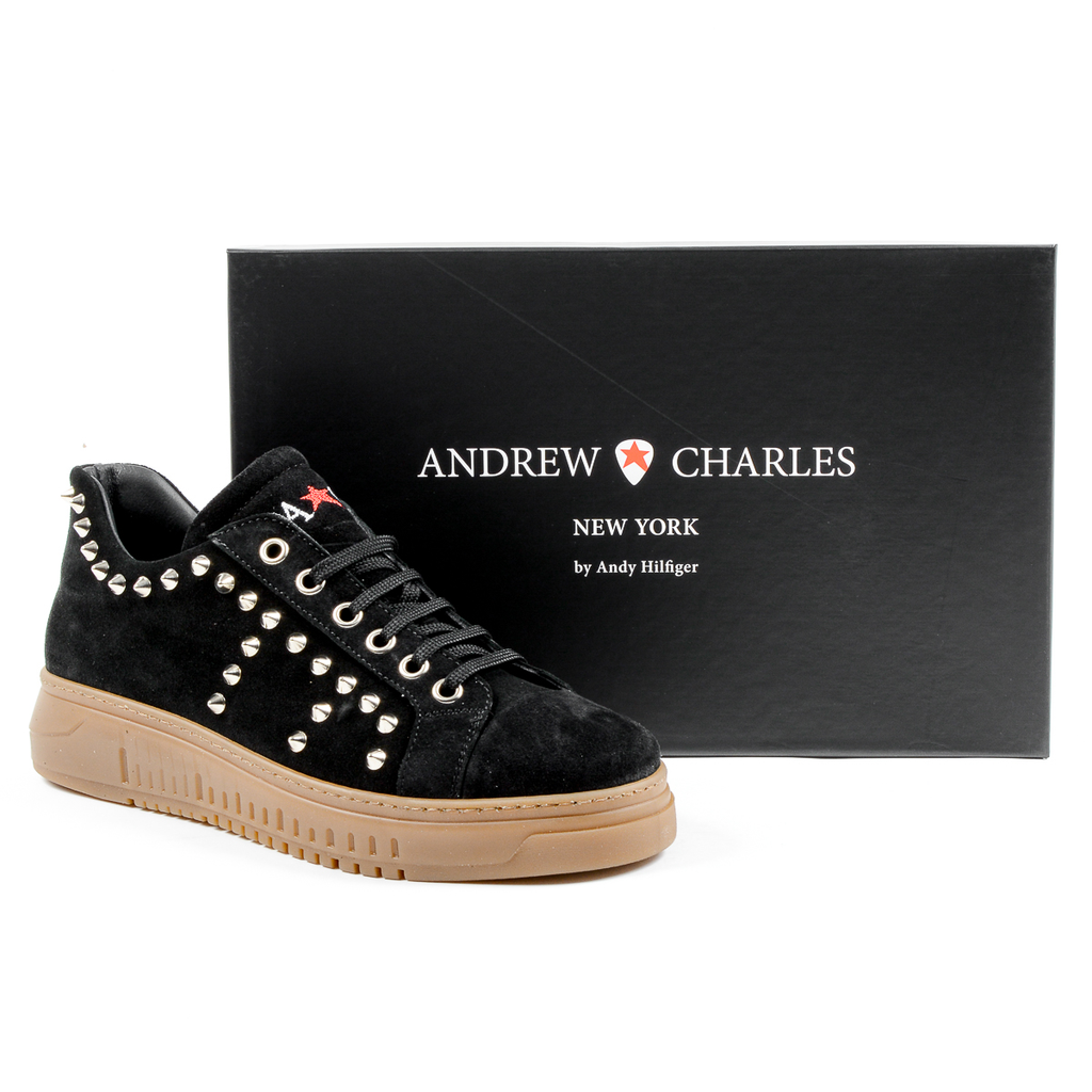 Andrew Charles Sneaker da uomo nere LIL