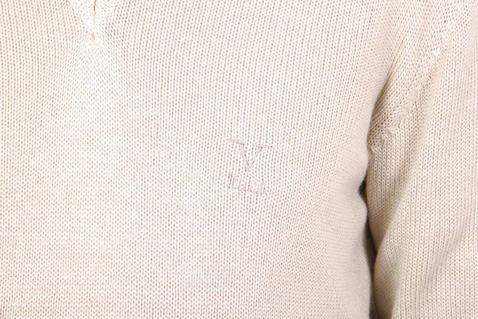 Maglione uomo scollo a V V 1969 Italia 9803 SCOLLO V SABBIA