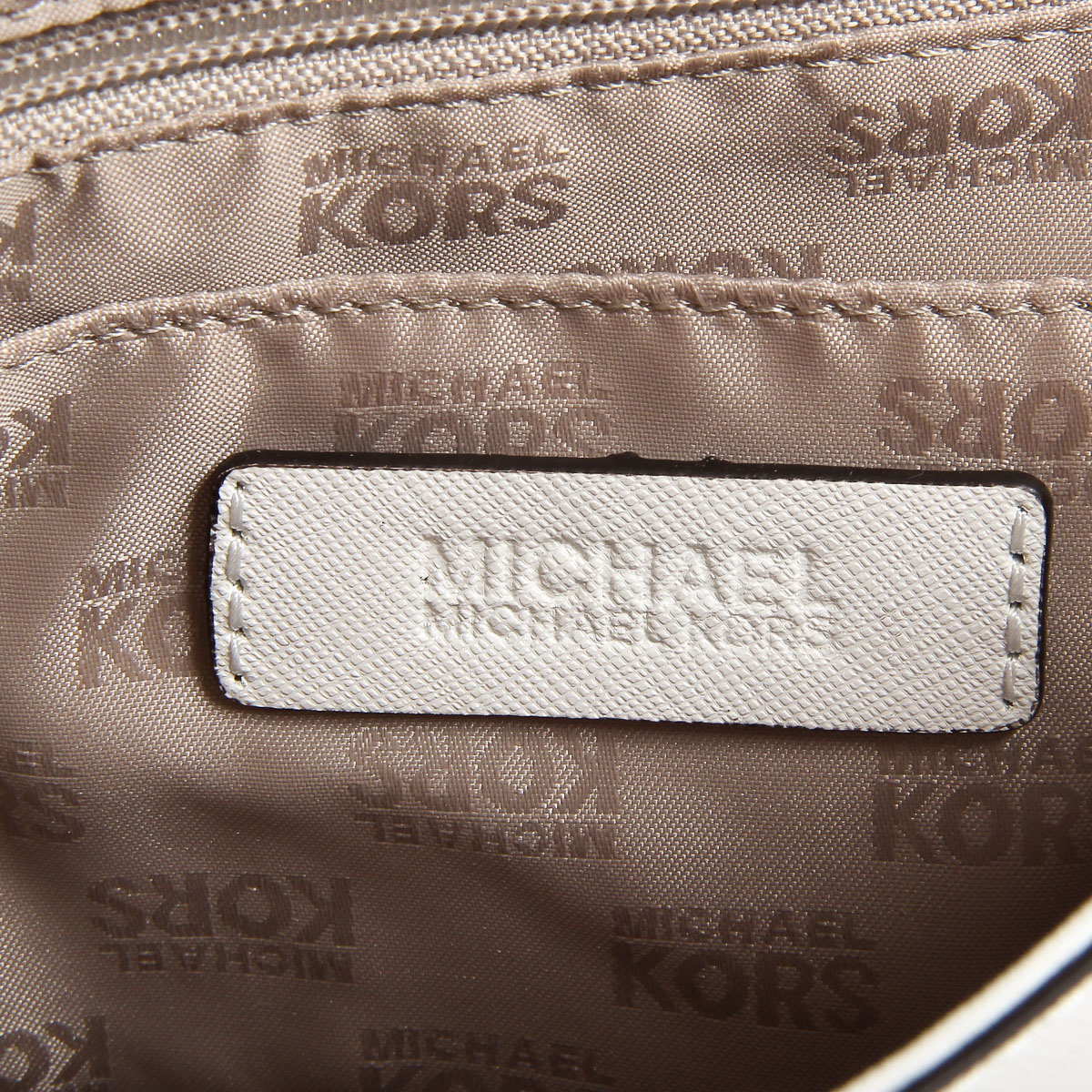 Borsa a mano da donna Michael Kors VIOLET 35S7SV1S2L BIANCO OTTICO