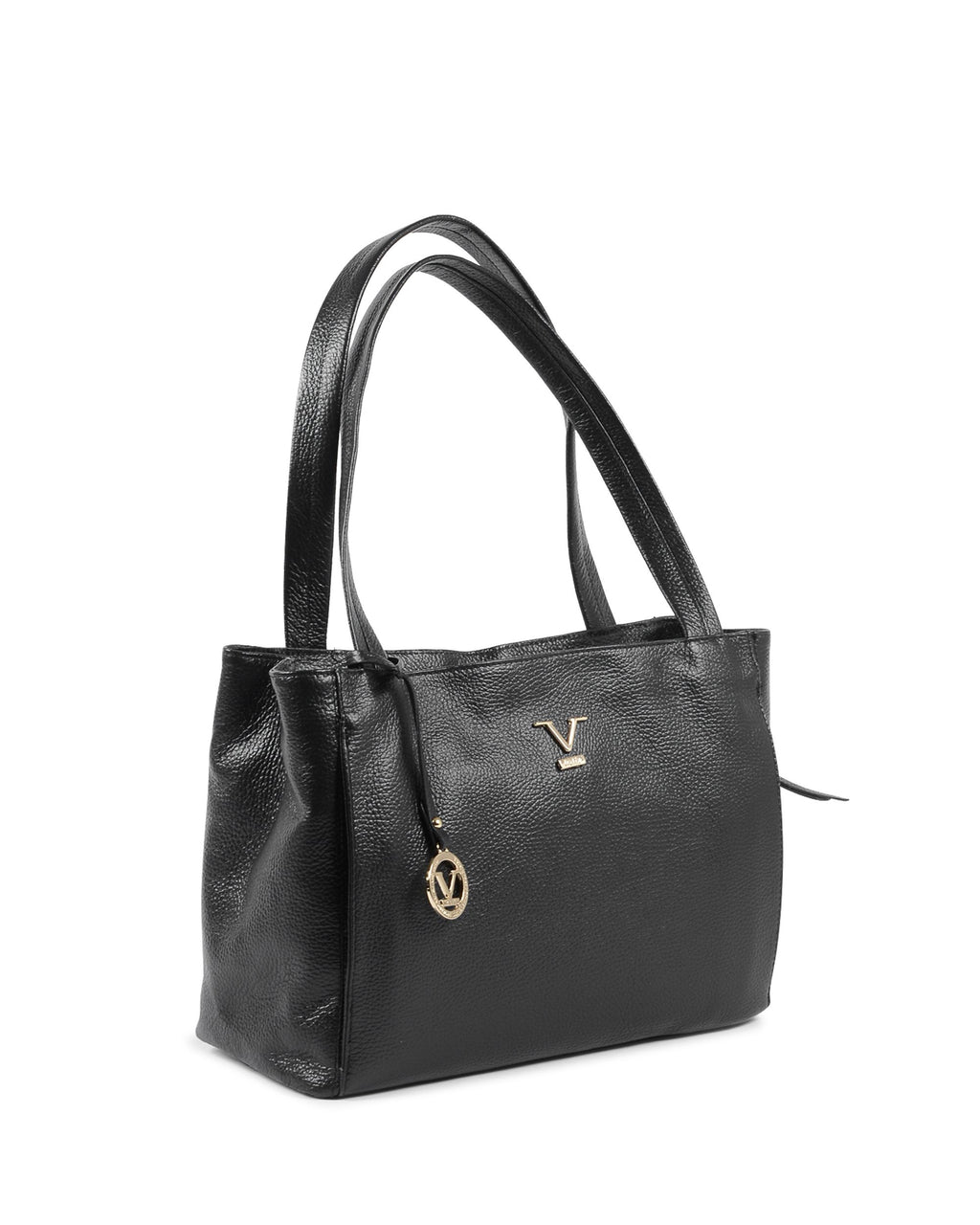 V Italia Borsa a mano da donna nera VE0792 NERO