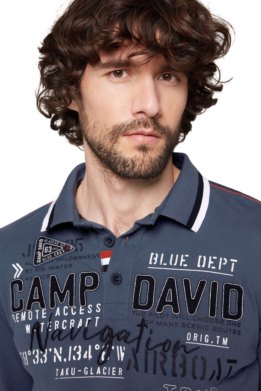 Polo da uomo Camp David