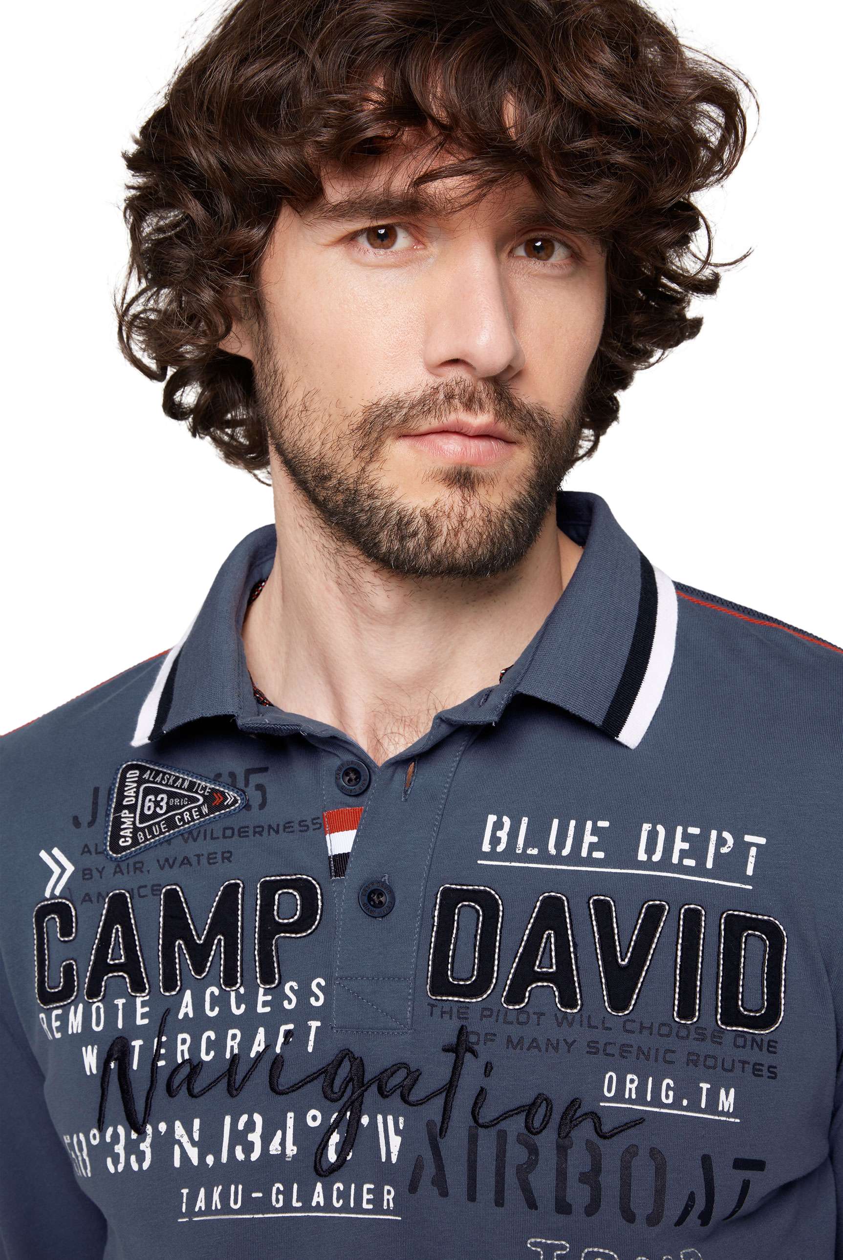 Polo da uomo Camp David
