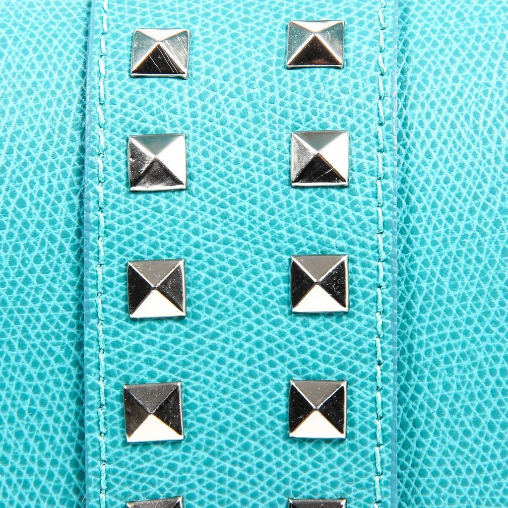 Borsa da donna V 1969 Italia V020-S PALMELLATO TURCHESE