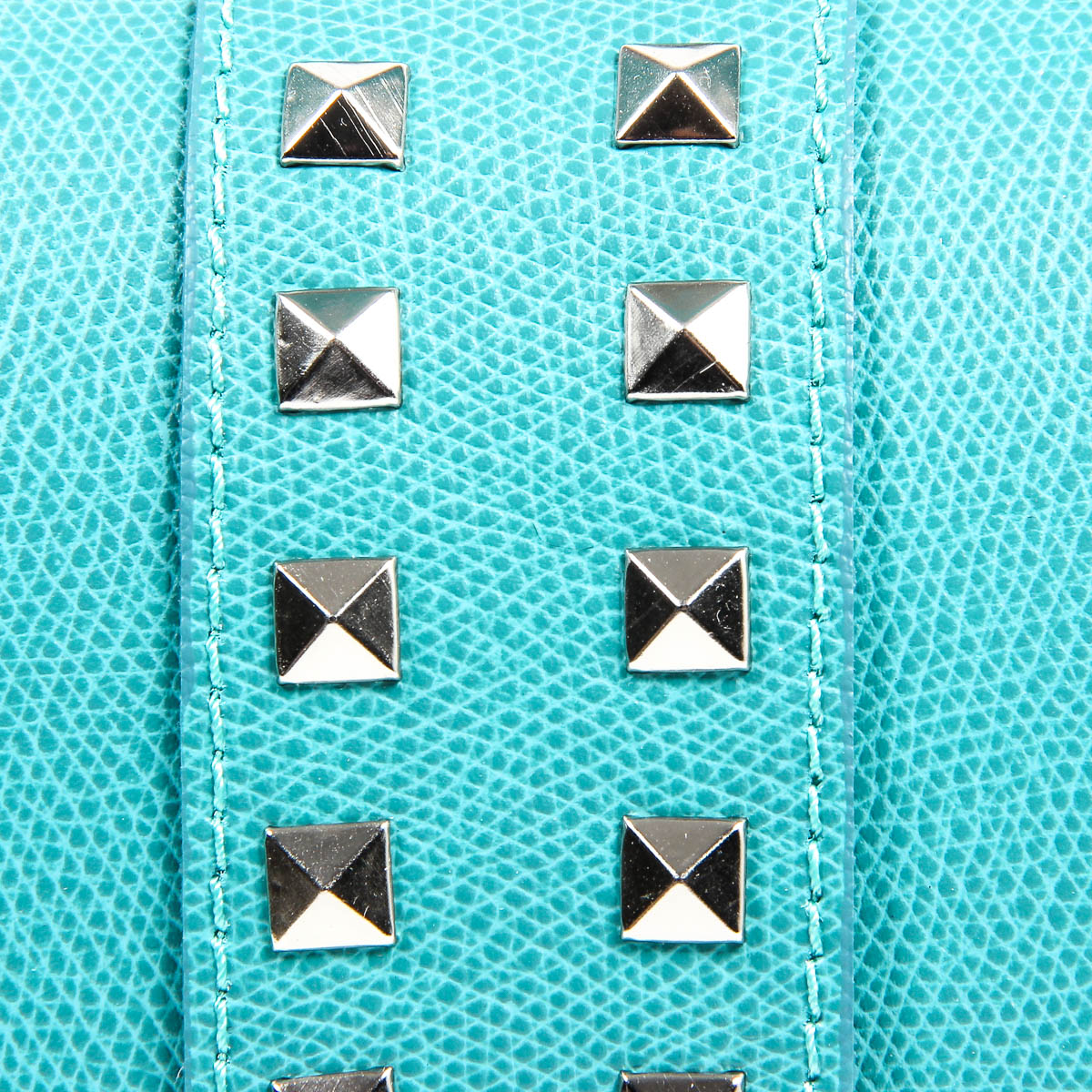 Borsa da donna V 1969 Italia V020-S PALMELLATO TURCHESE