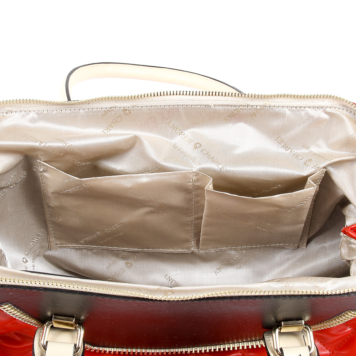 Borsa a mano da donna Andrew Charles rossa DALYA