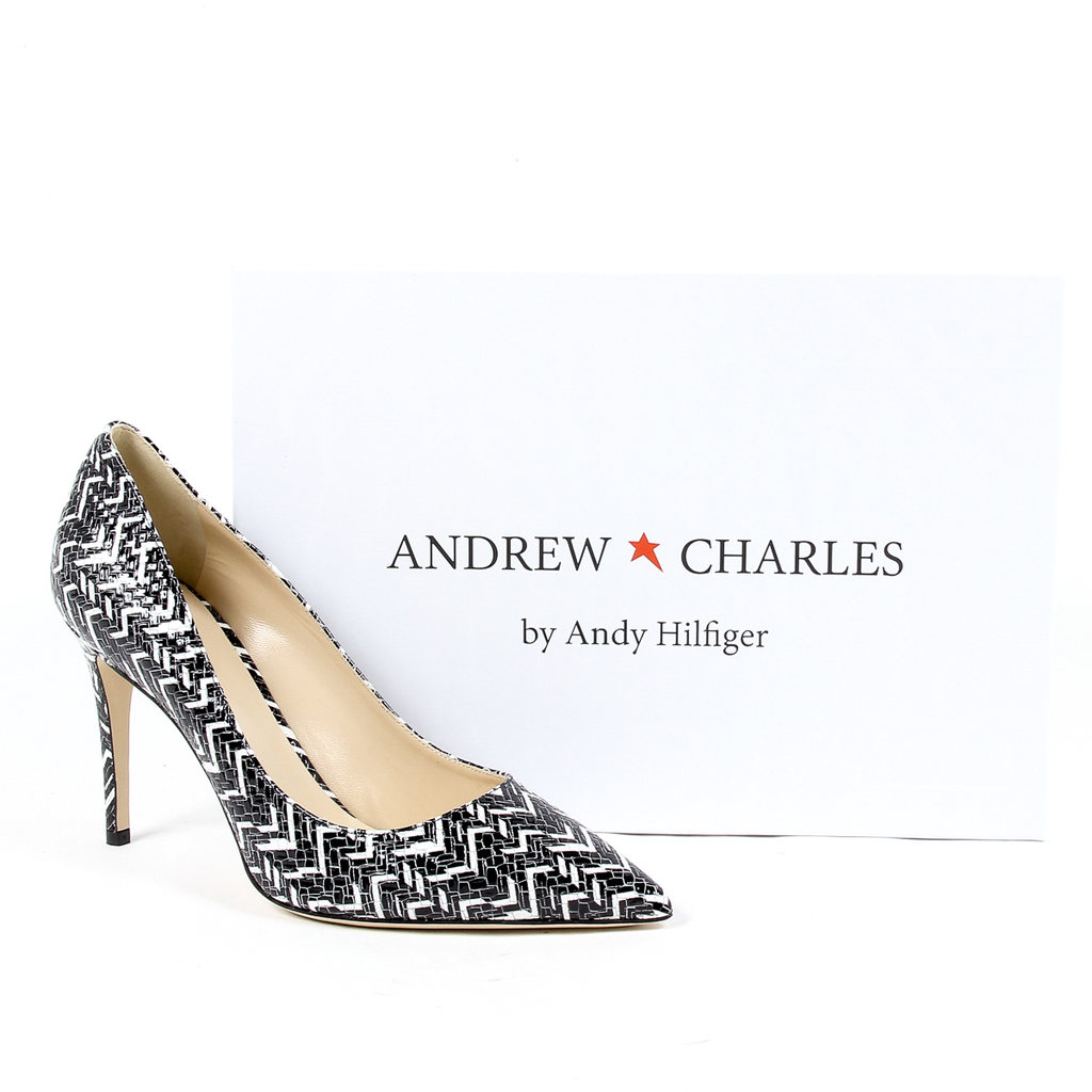 Andrew Charles Scarpe da donna con tacco multicolore MIA
