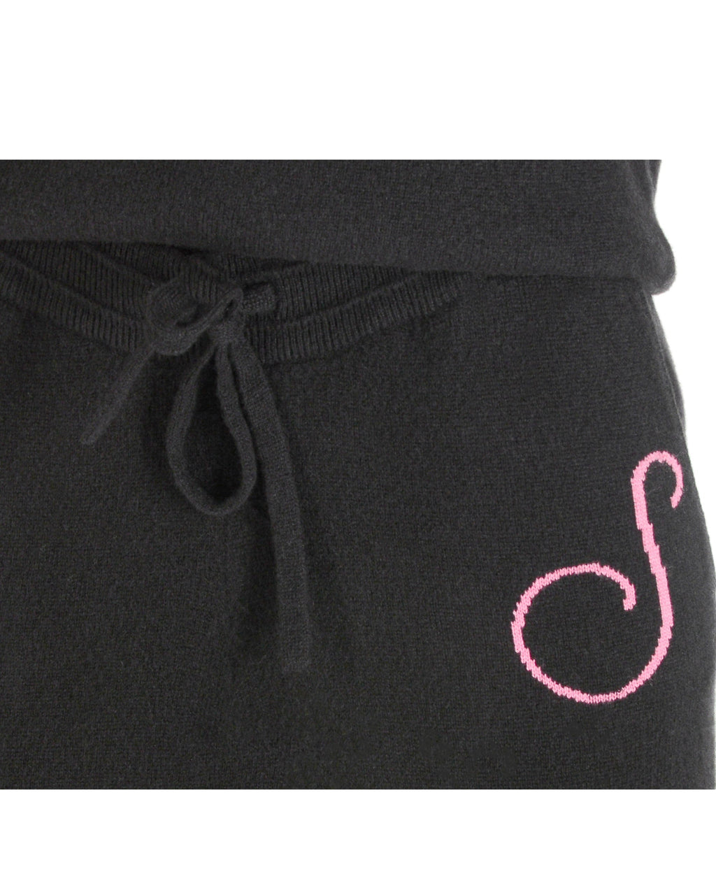 Pantaloni da tuta in cashmere - Nero