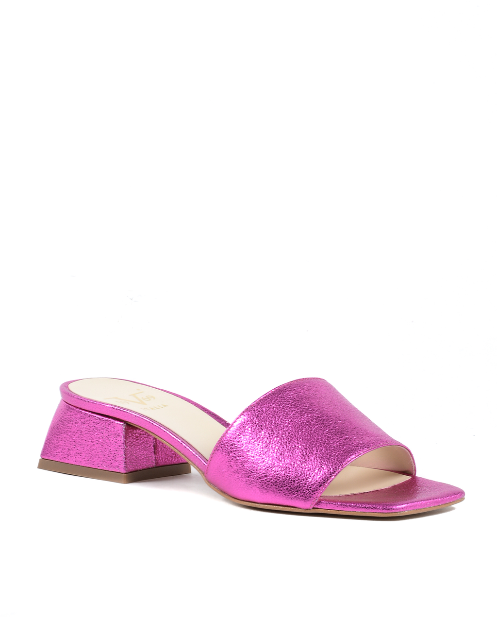 19V69 Italia Sandalo Donna Lamè Fuxia 4909 LAM FUXIA