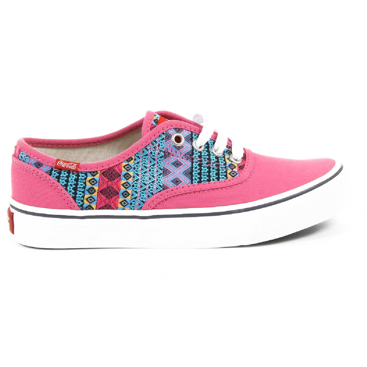 Sneakers da donna Coca Cola CCA0713 KICK ETNIC ROSA