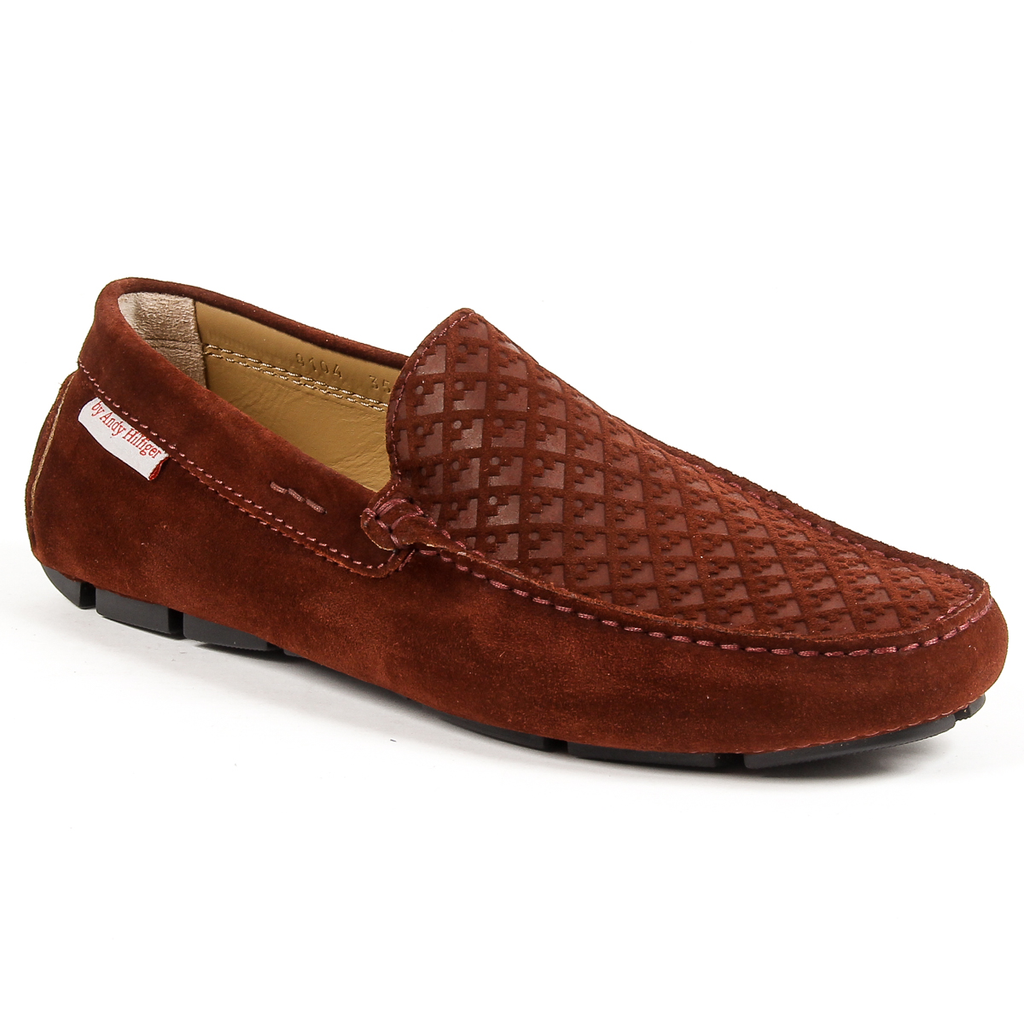 Mocassini da uomo Andrew Charles Bordeaux TRON