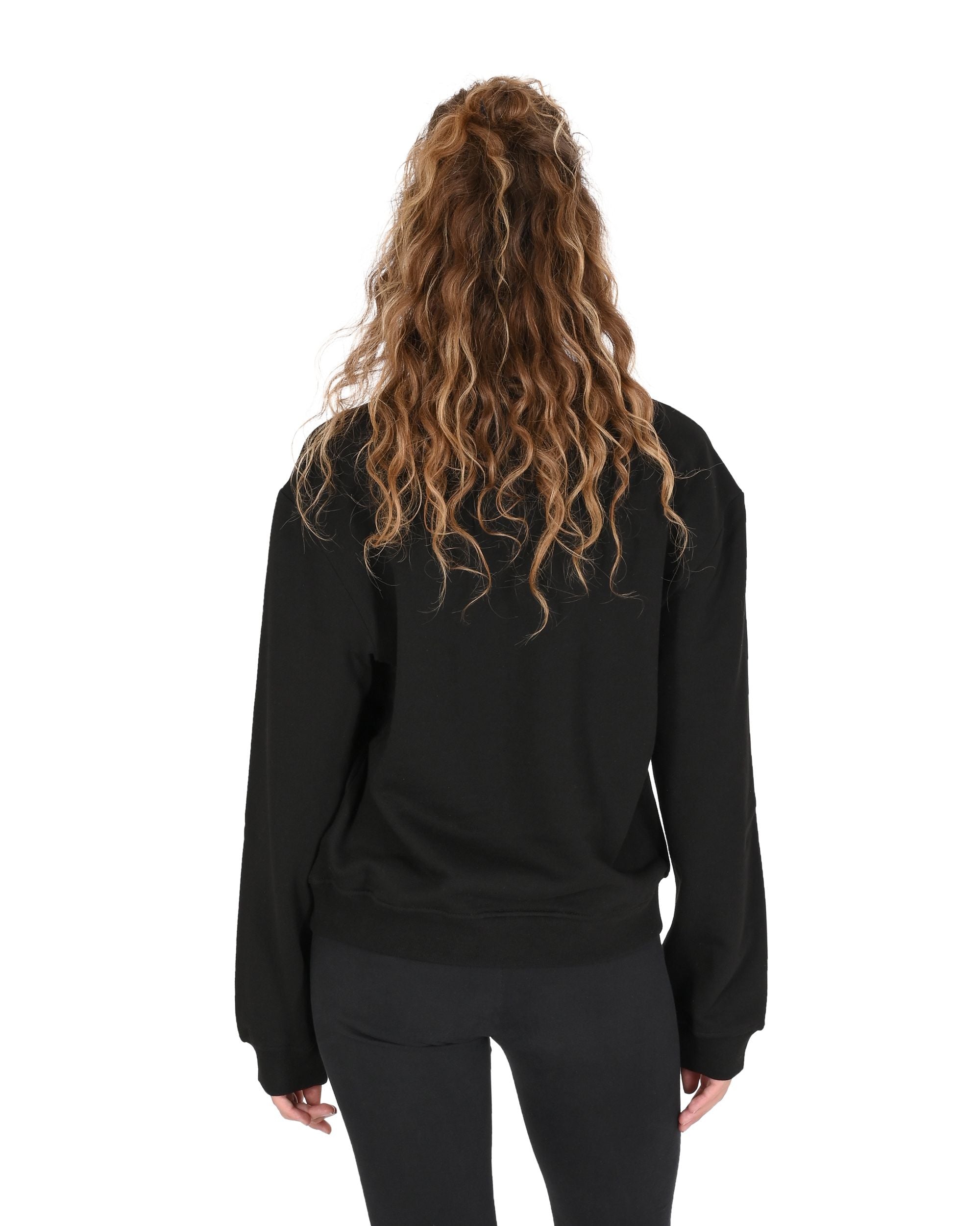 Felpa da donna Love Moschino W 6 306 54 M 4055 C74 NERO