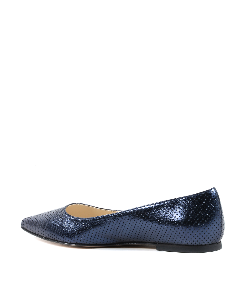 19V69 Italia Ballerina Donna Lamè Blu Navy 4747 TRAF LAM BLU SCURO