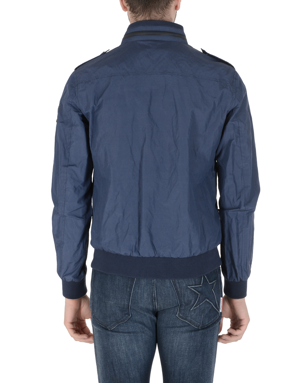 19V69 Italia Giacca da uomo blu navy ROBERT NAVY BLUE