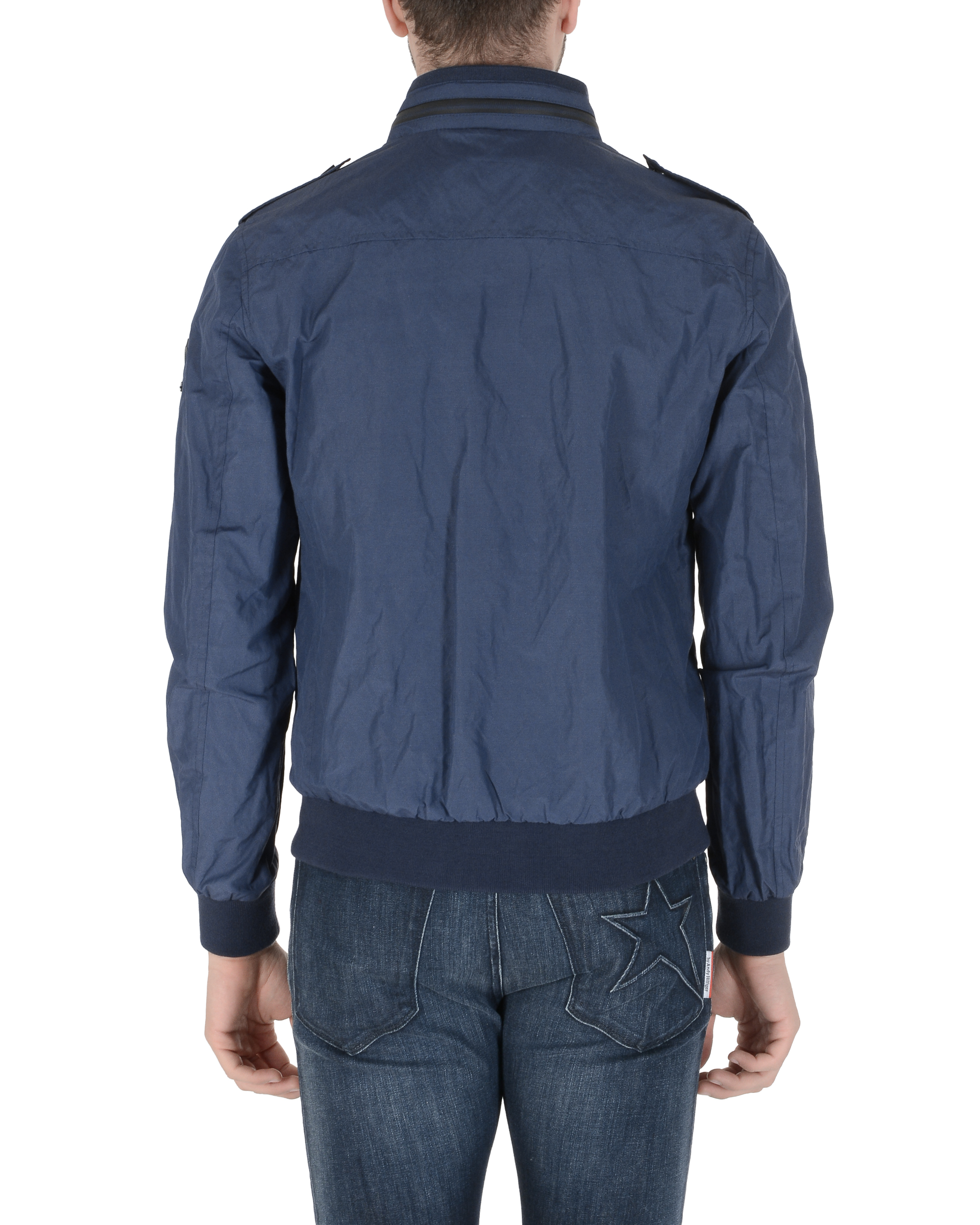 19V69 Italia Giacca da uomo blu navy ROBERT NAVY BLUE