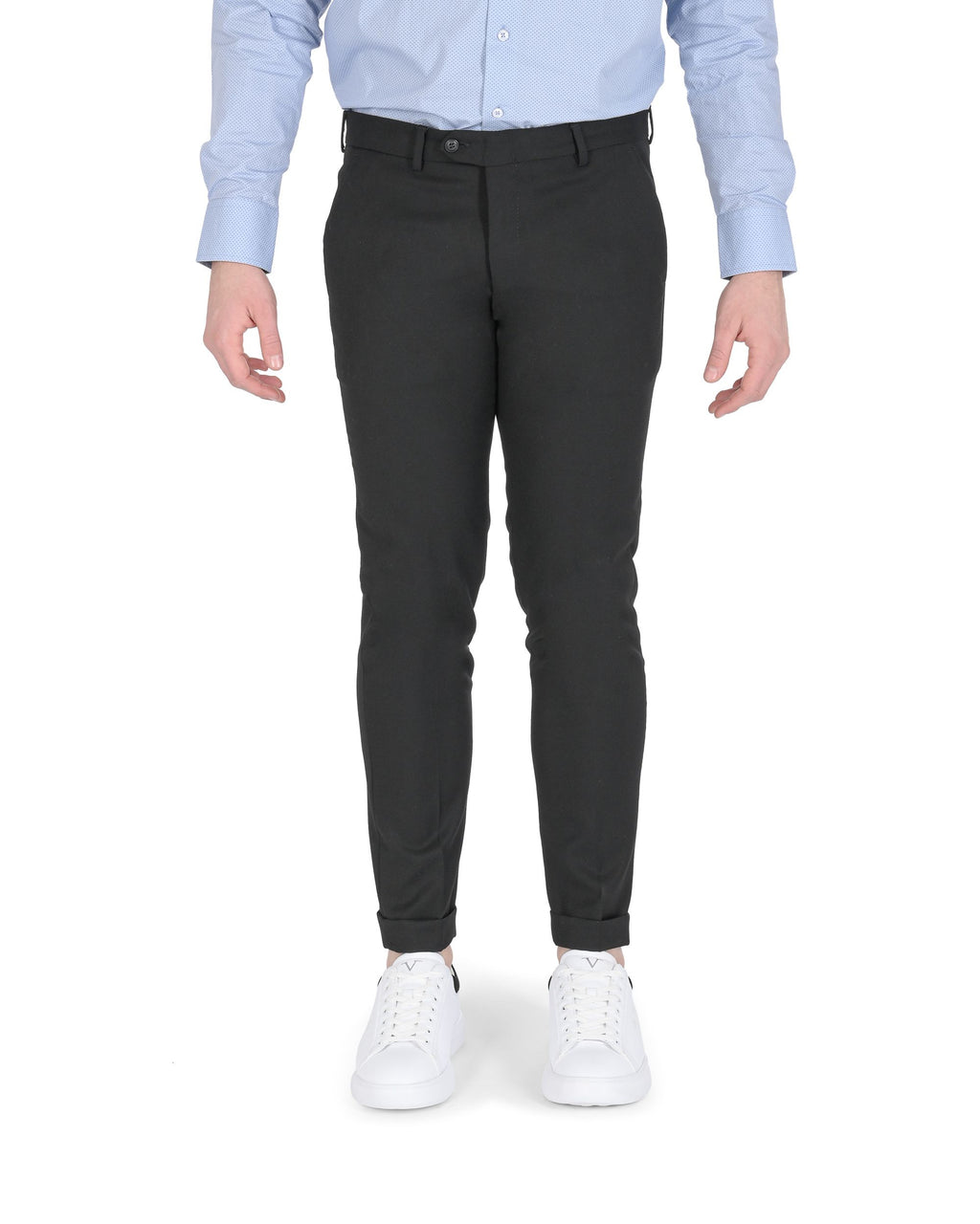 19V69 Italia Pantaloni da uomo ZAC NERO