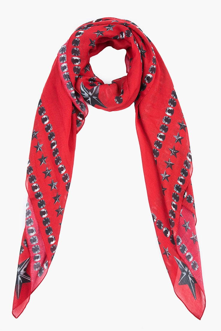 Foulard da donna Givenchy Star Red